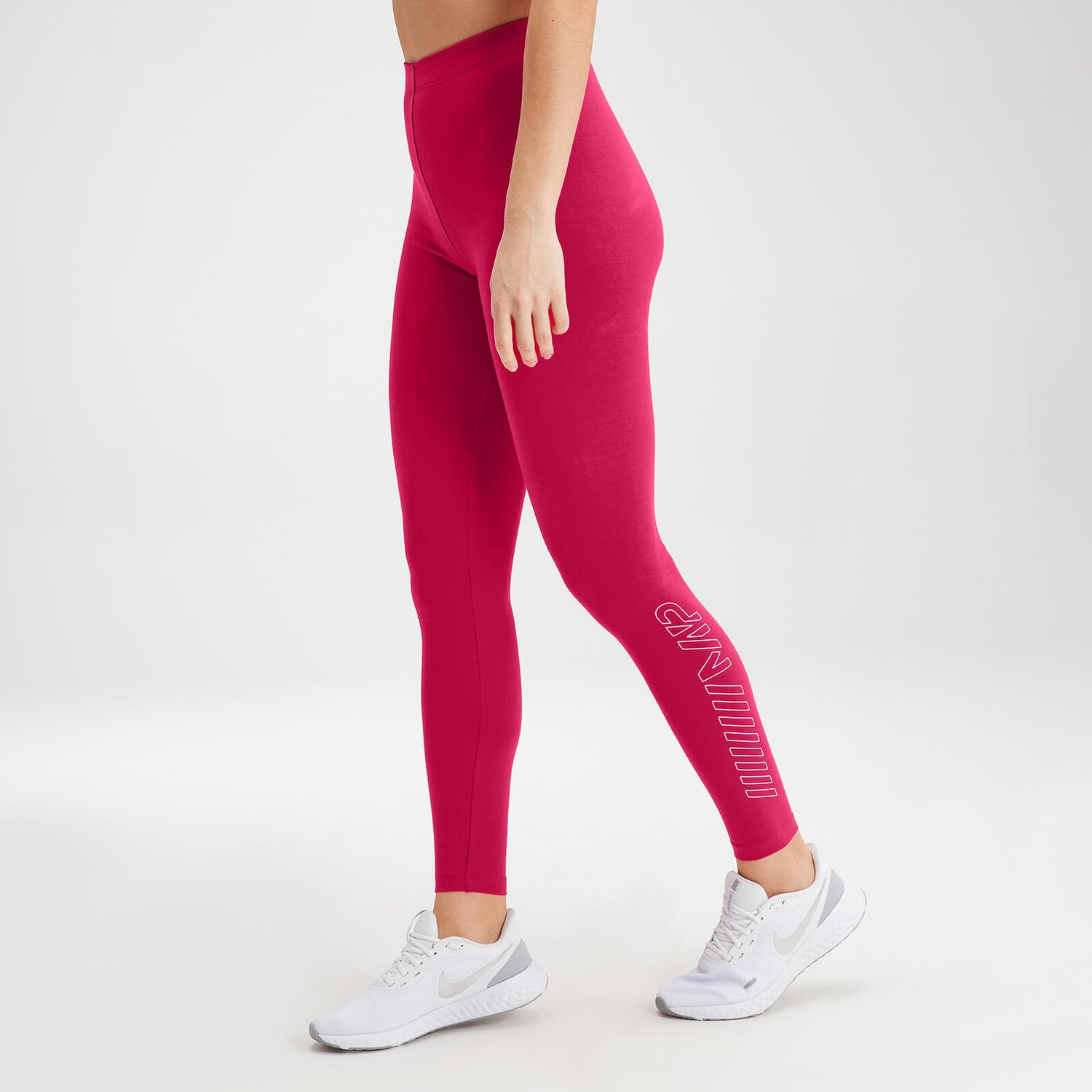MP Women's Outline Graphic Leggings - Virtual Pink - S