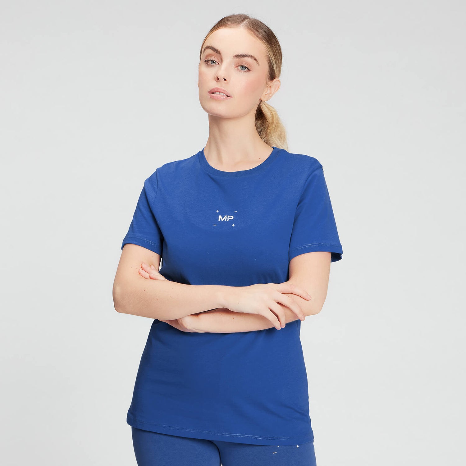 MP Women's Central Graphic T-Shirt - Cobalt - XXS