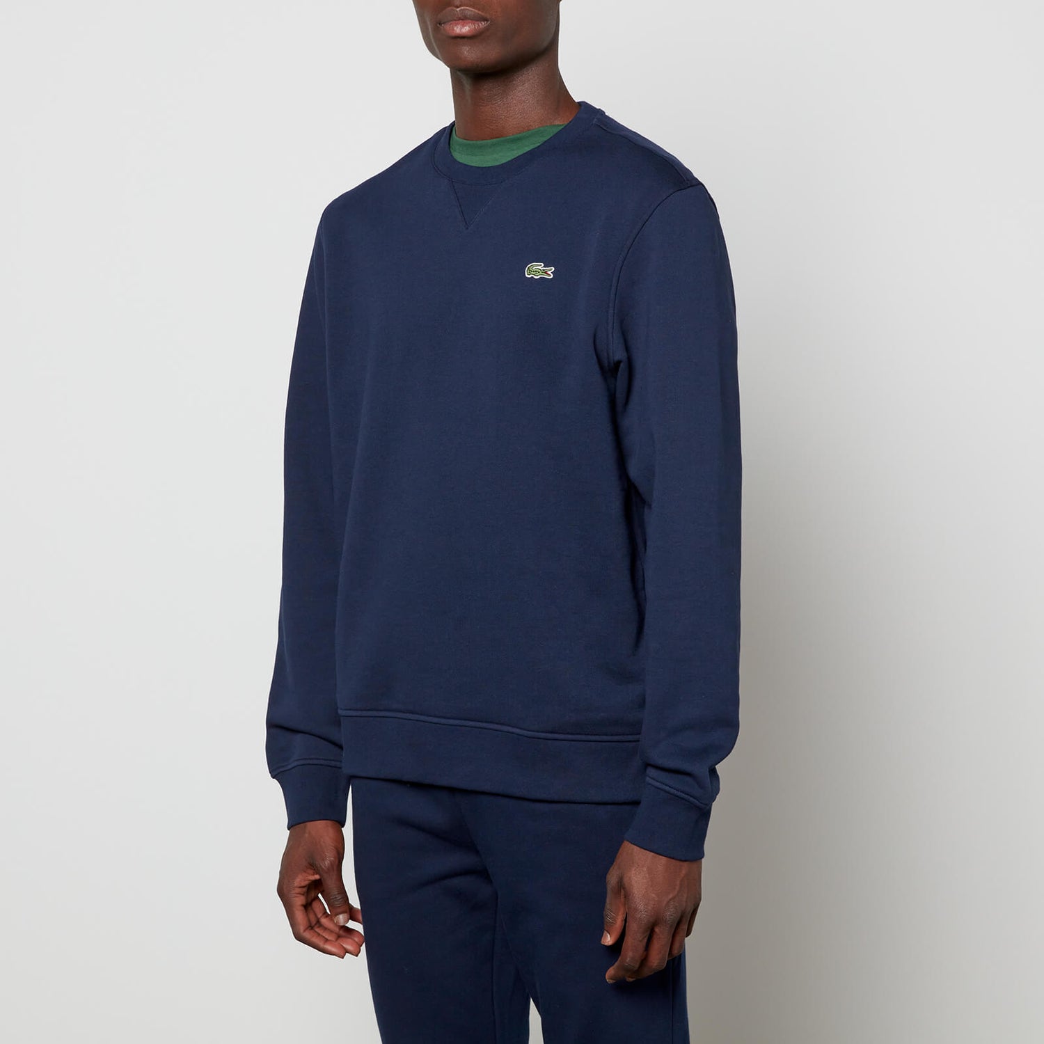 Lacoste Men's Crewneck Sweatshirt - Navy Blue