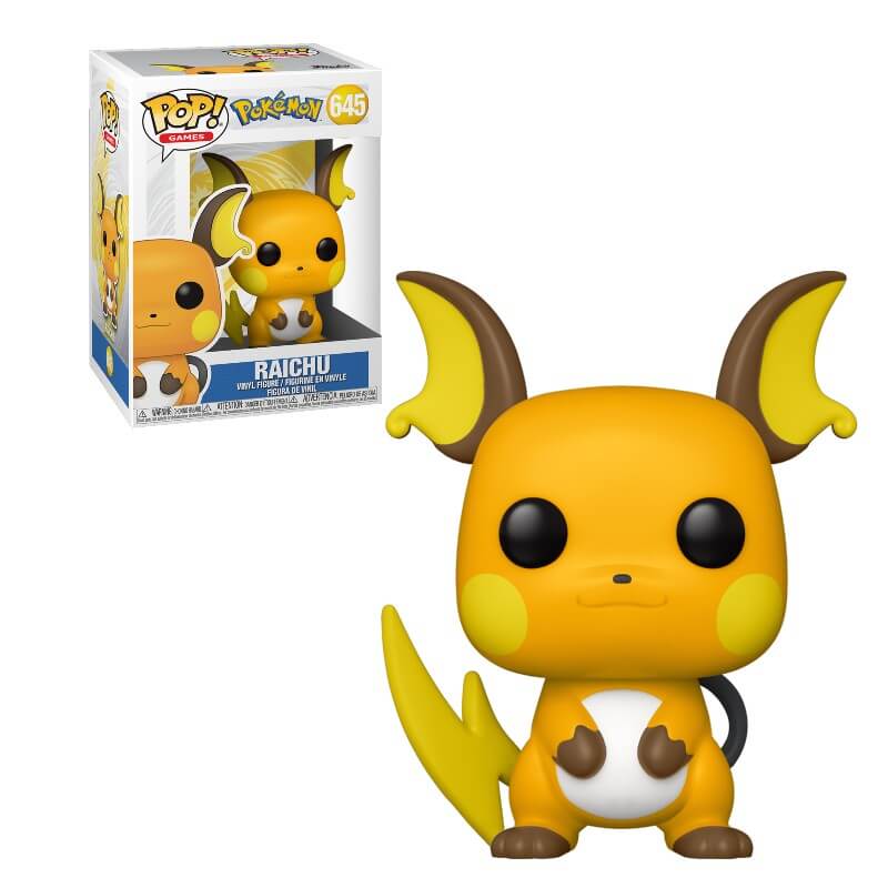 Pokemon Raichu Funko Pop Vinyl Pop In A Box Canada