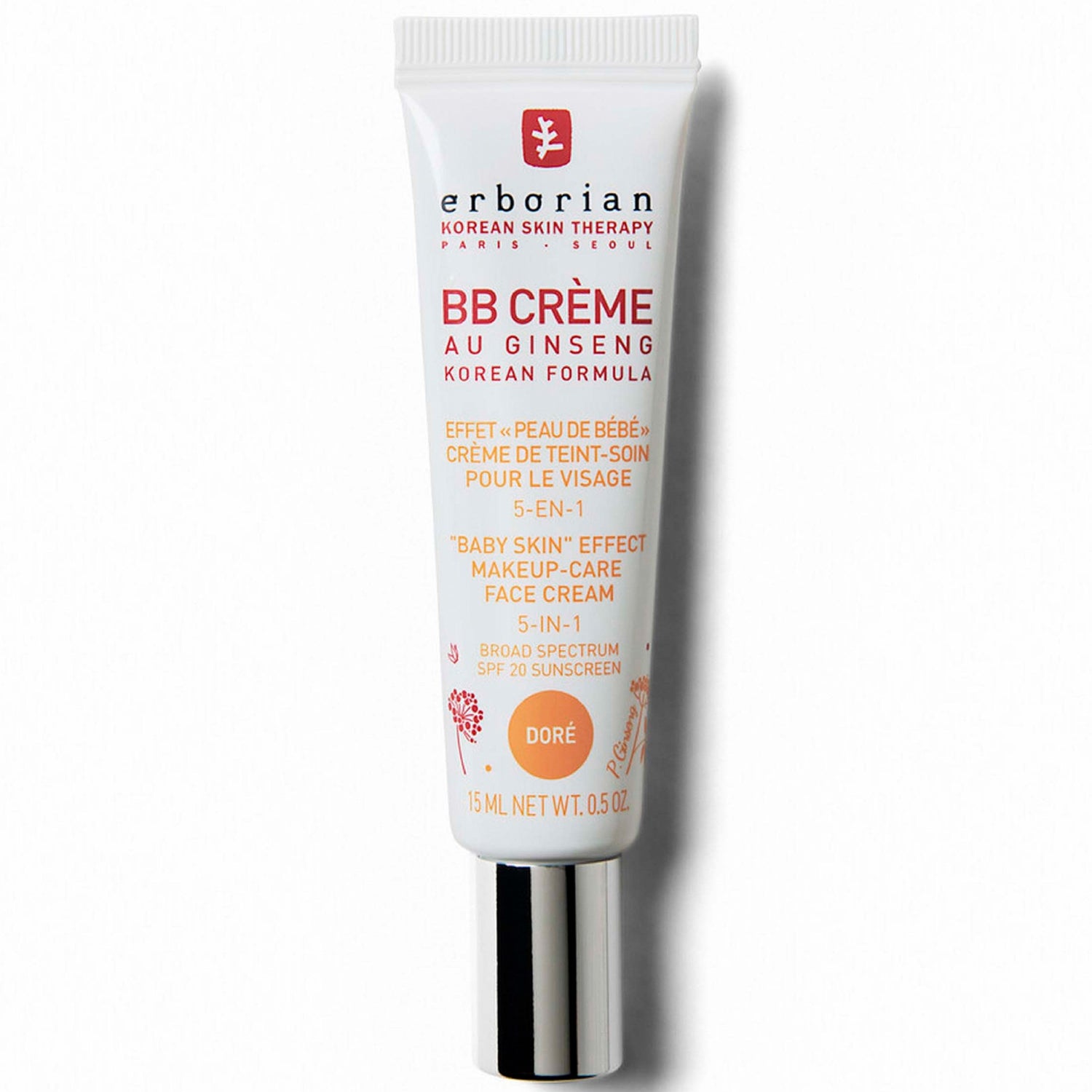 Erborian Travel Size BB Cream - Doré 0.5 oz