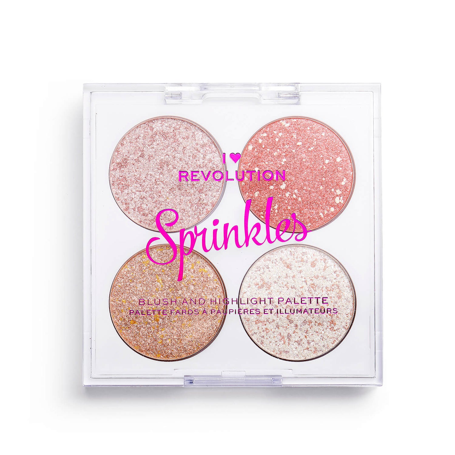 I Heart Revolution Blush & Sprinkles Palette - Ice Cream Sundae