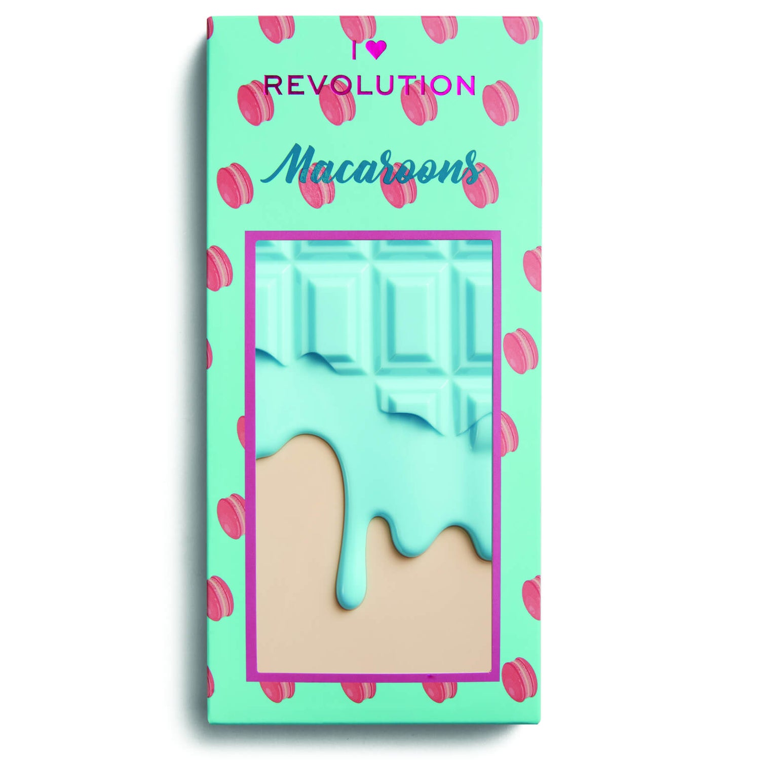 Revolution Chocolate Eye Shadow Palette - Macaroons