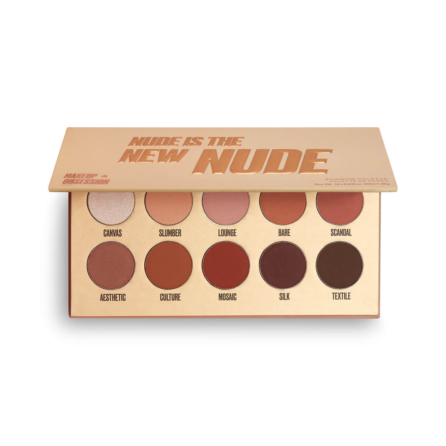 Makeup Obsession Eye Shadow Palette - Nude is the New Nude