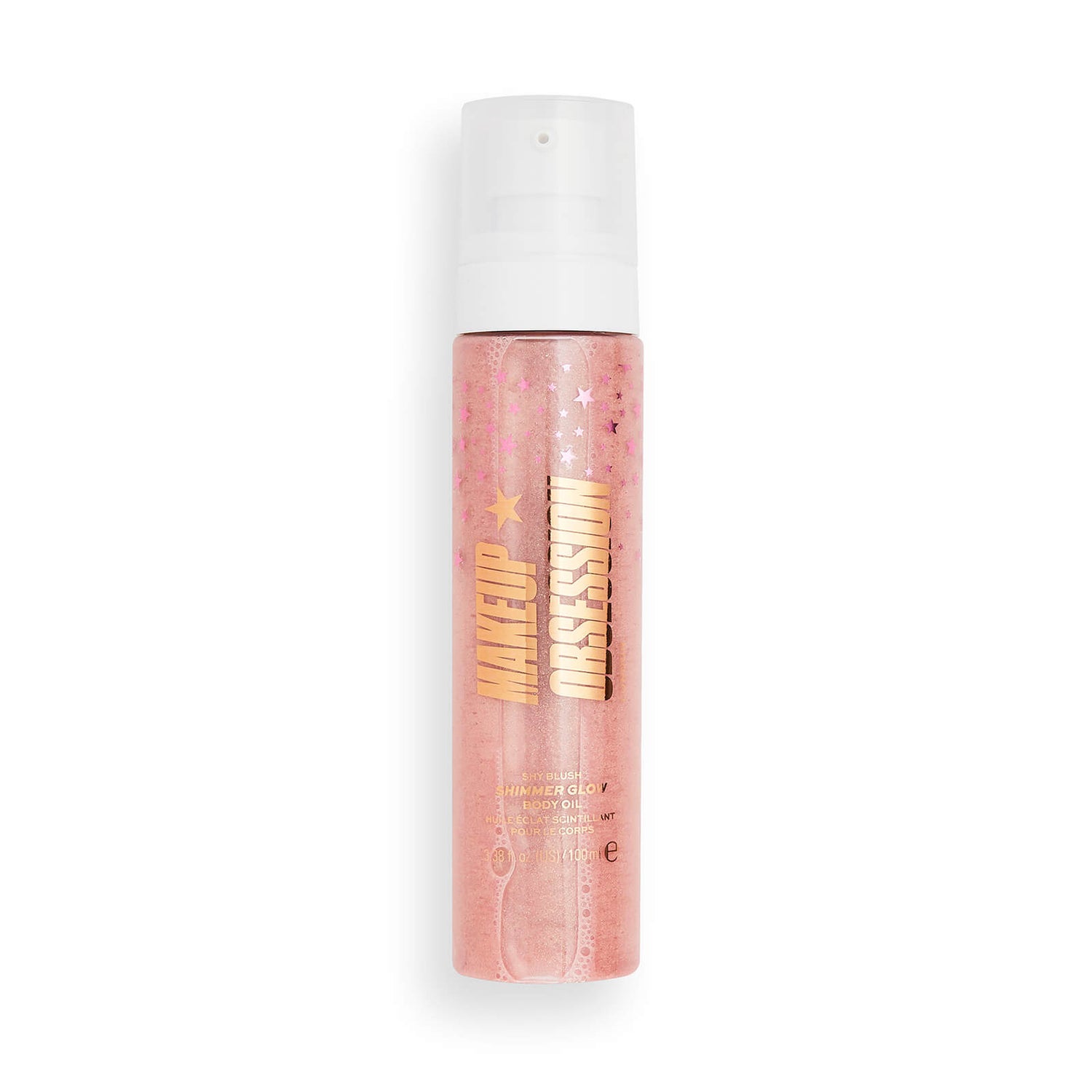 Makeup Obsession Shimmer Glow Body Oil - Shy Blush