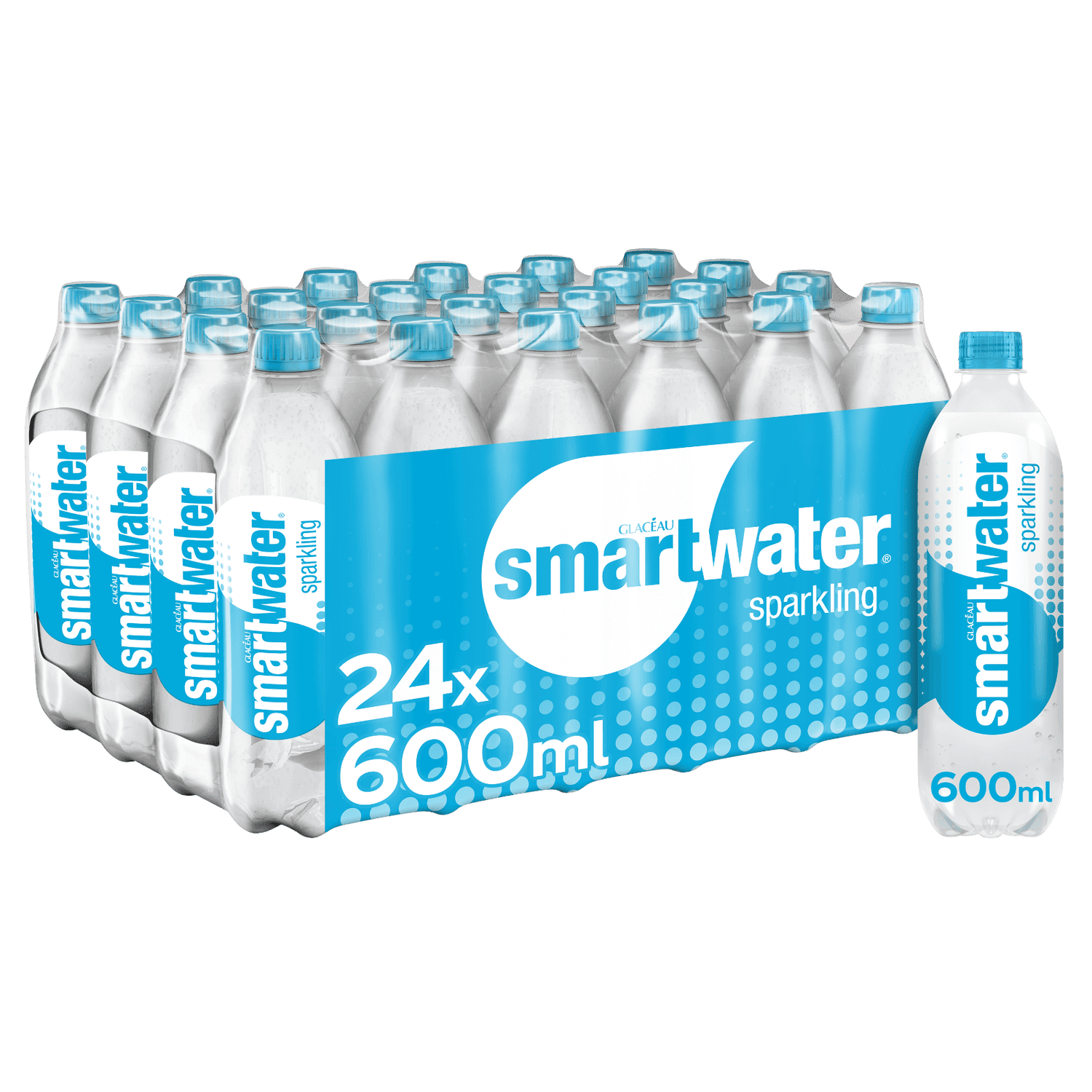 Glacéau Smartwater Sparkling 24 x 600ml Your Coca Cola UK