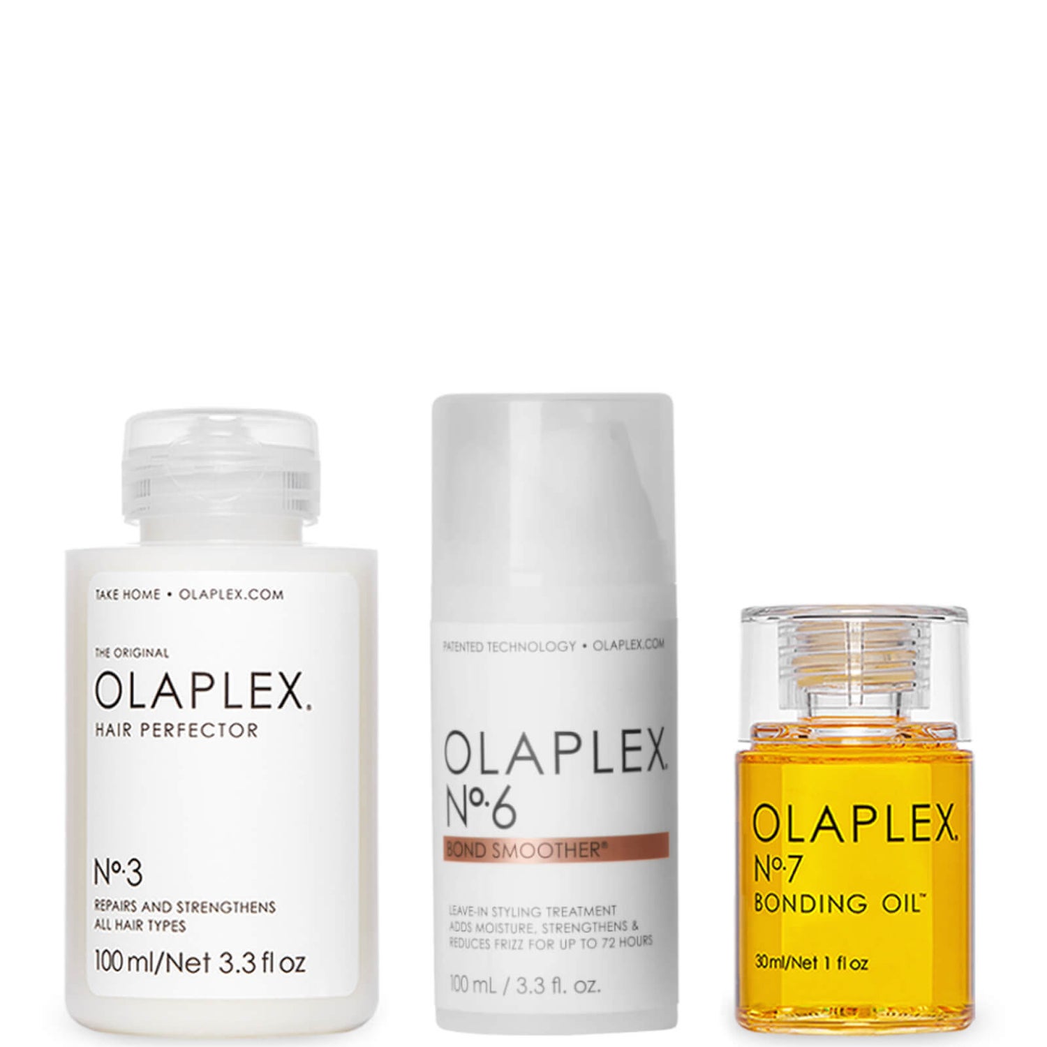 Olaplex No. 3, No. 7 Trio (Worth $90.00) | SkinStore