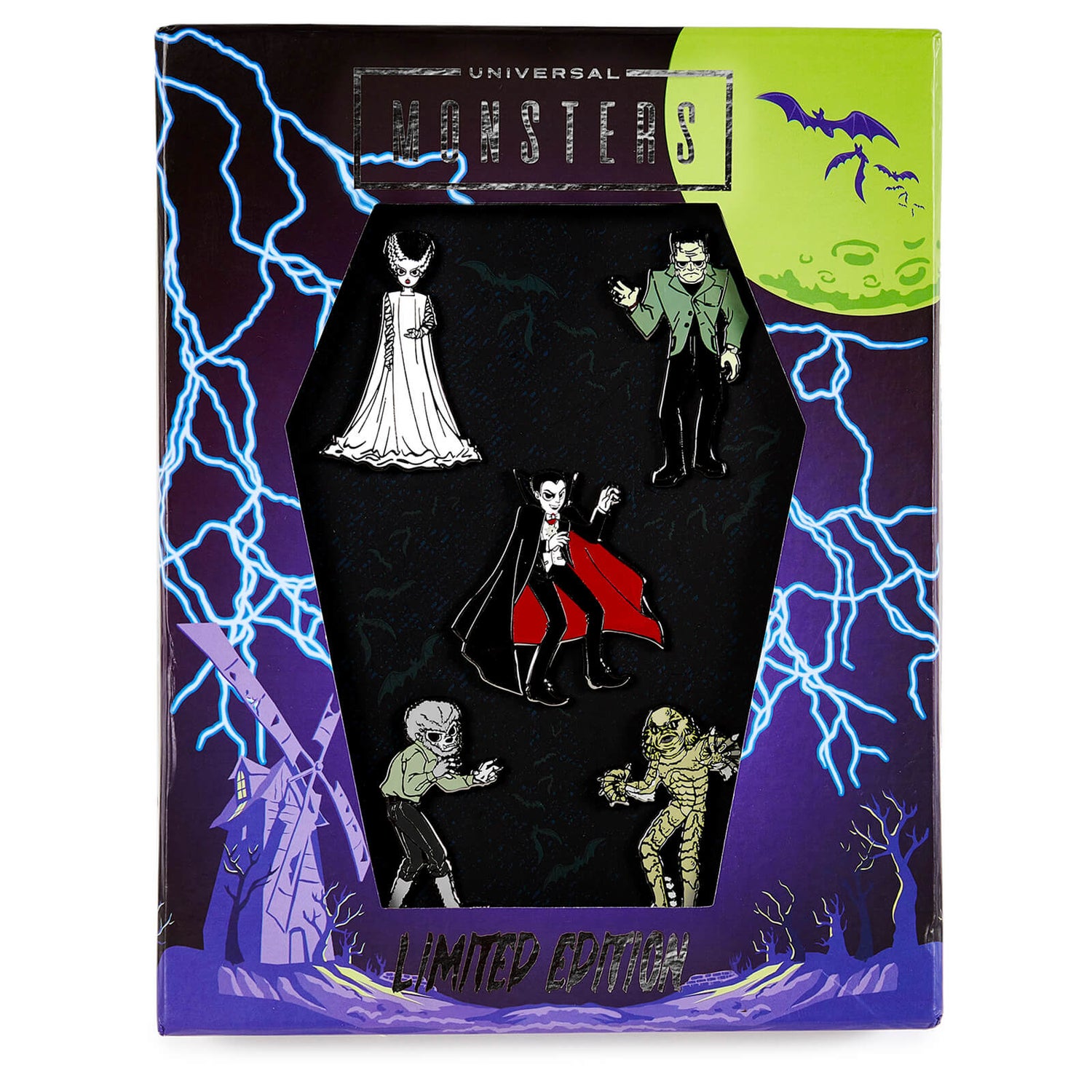 Loungefly SDCC Universal Monsters Group Pin - VeryNeko Exclusive LE600