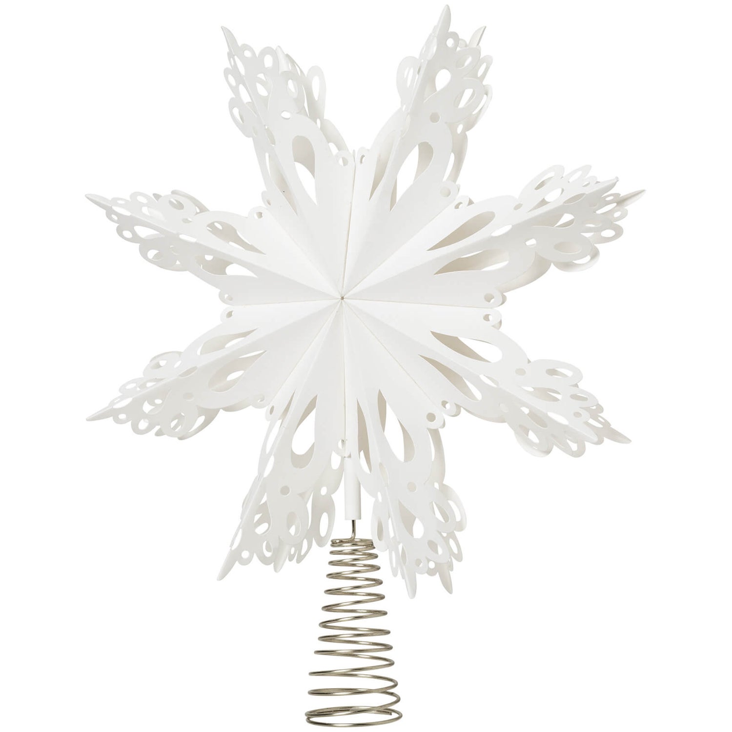 Broste Copenhagen Star Tree Topper - White