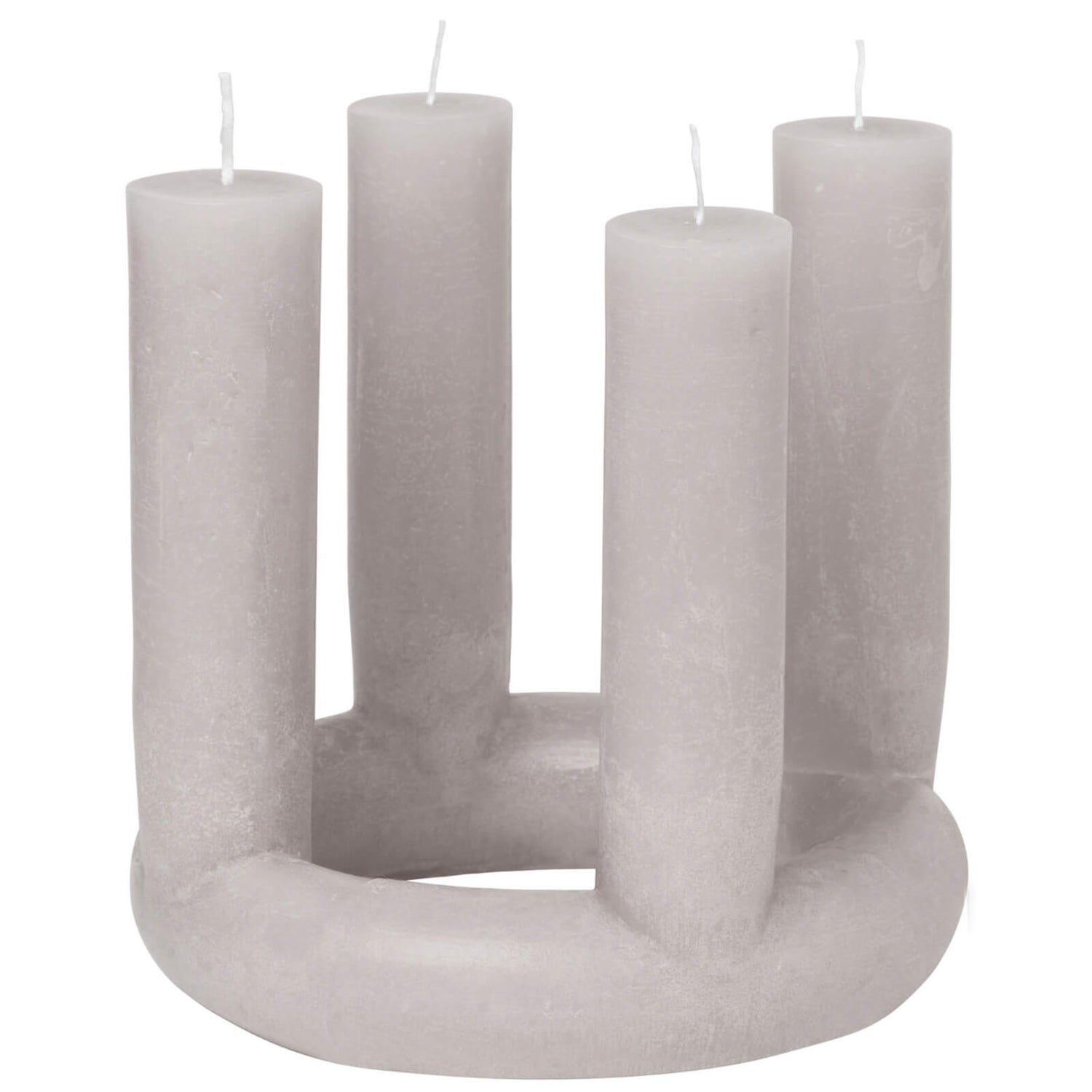 Broste Copenhagen Advent Candle - Light Grey