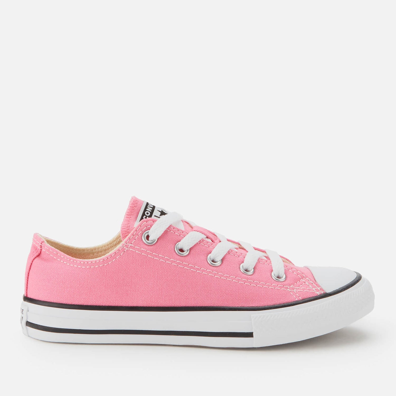Converse Kids' Chuck Taylor All Star Ox Trainers - Pink - UK 10 Kids