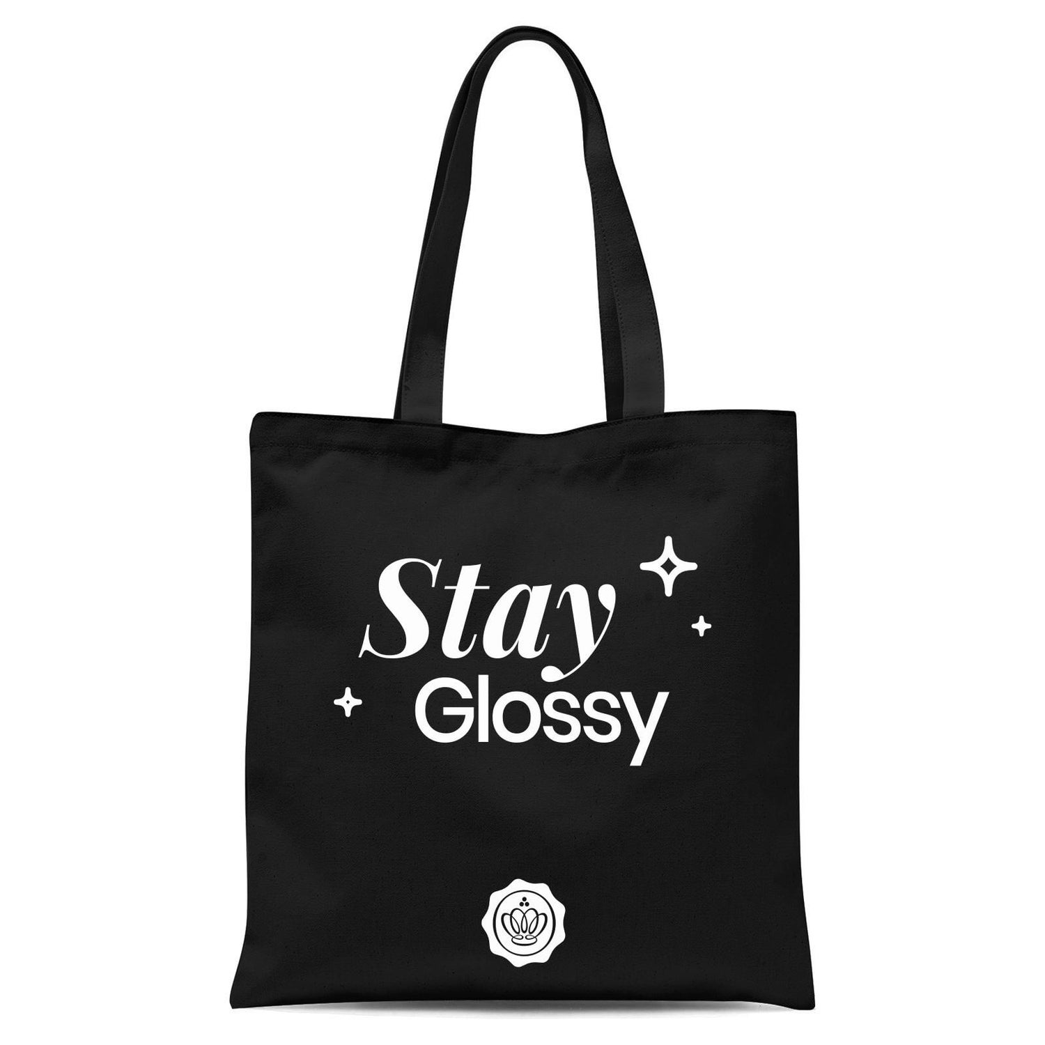 GLOSSYBOX Stay Glossy Tote Bag Black GLOSSYBOX