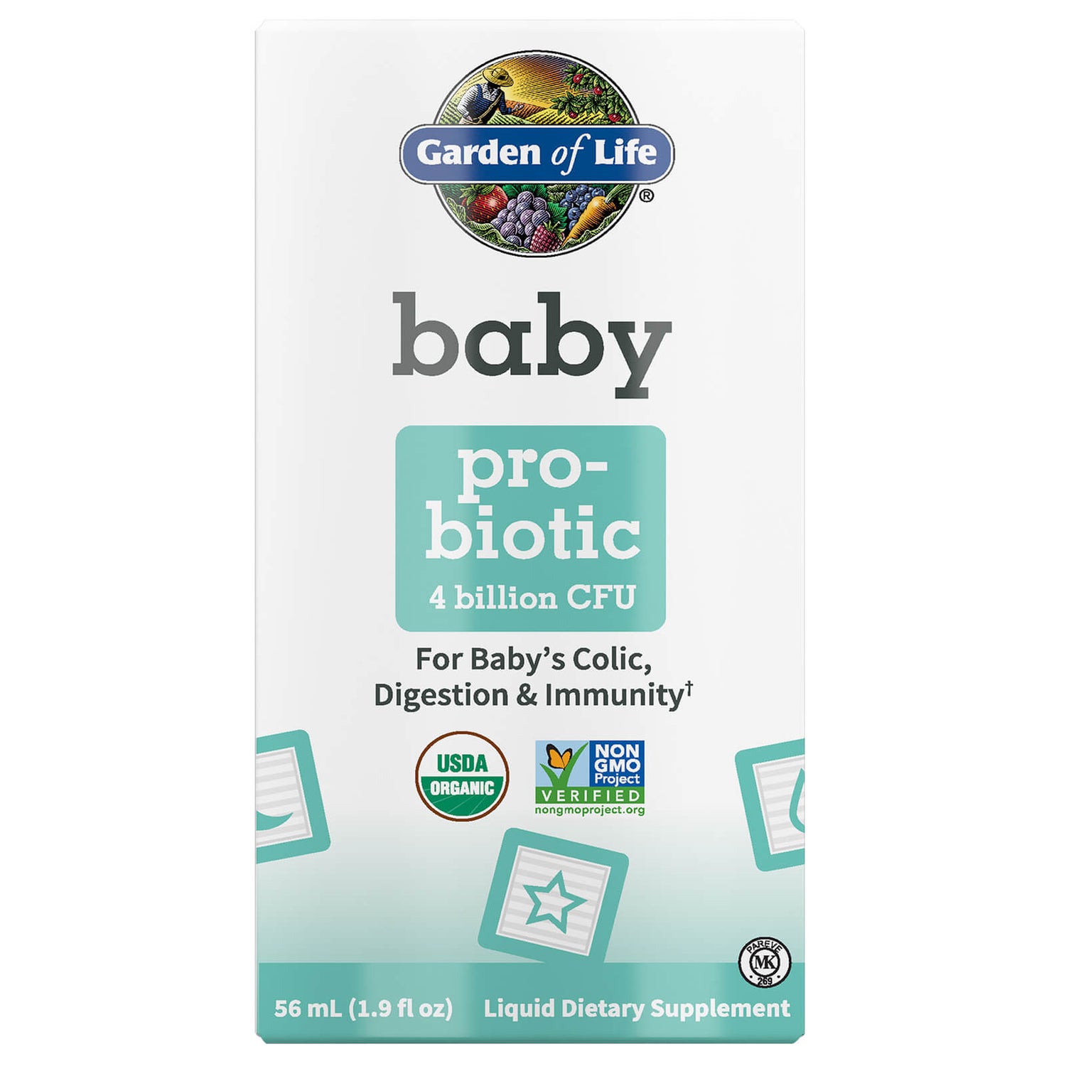 Garden of Life Organic Baby Microbiomes - 56ml