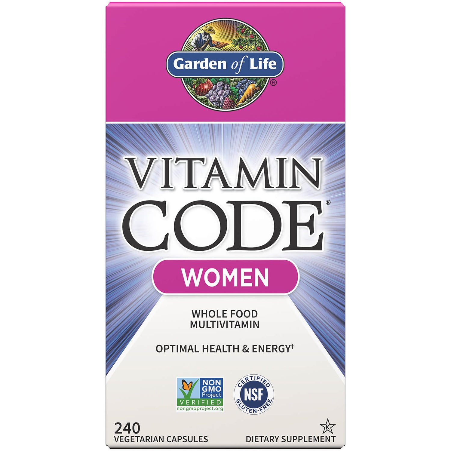 Vitamin Code pour femmes - 240 gélules