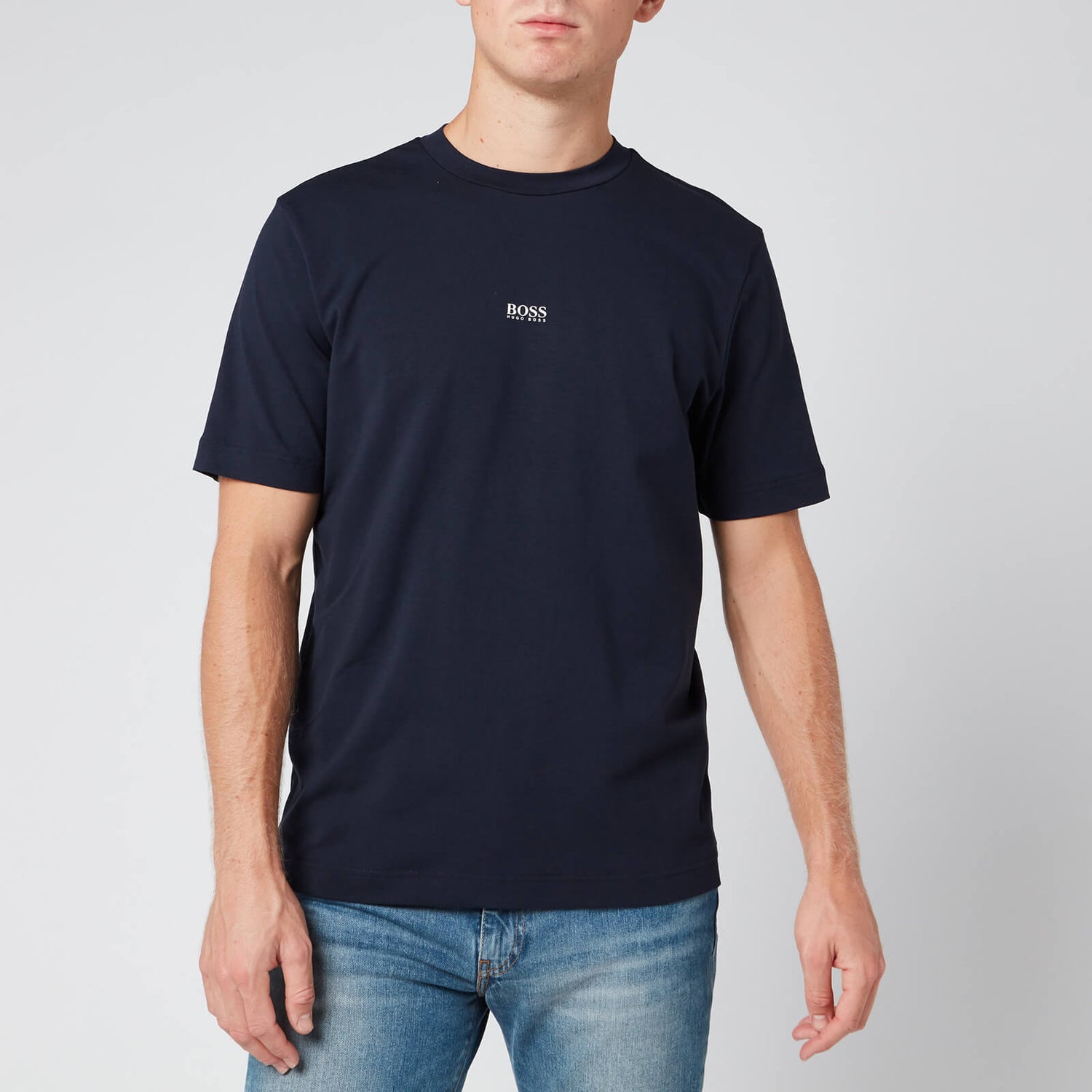 BOSS Orange Men's Tchup T-Shirt - Dark Blue - S