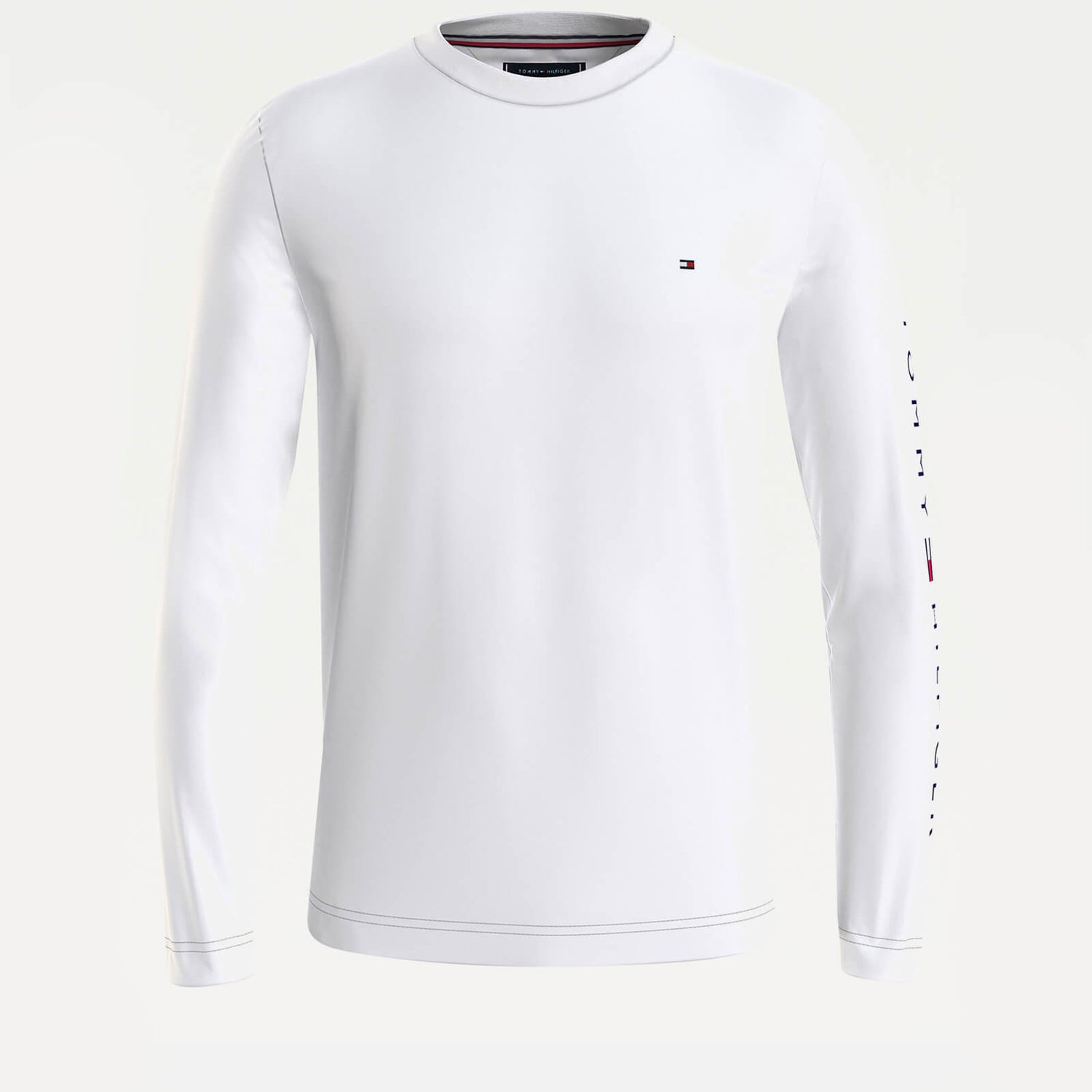 Tommy Hilfiger Logo-Printed Organic Cotton-Jersey T-Shirt - L