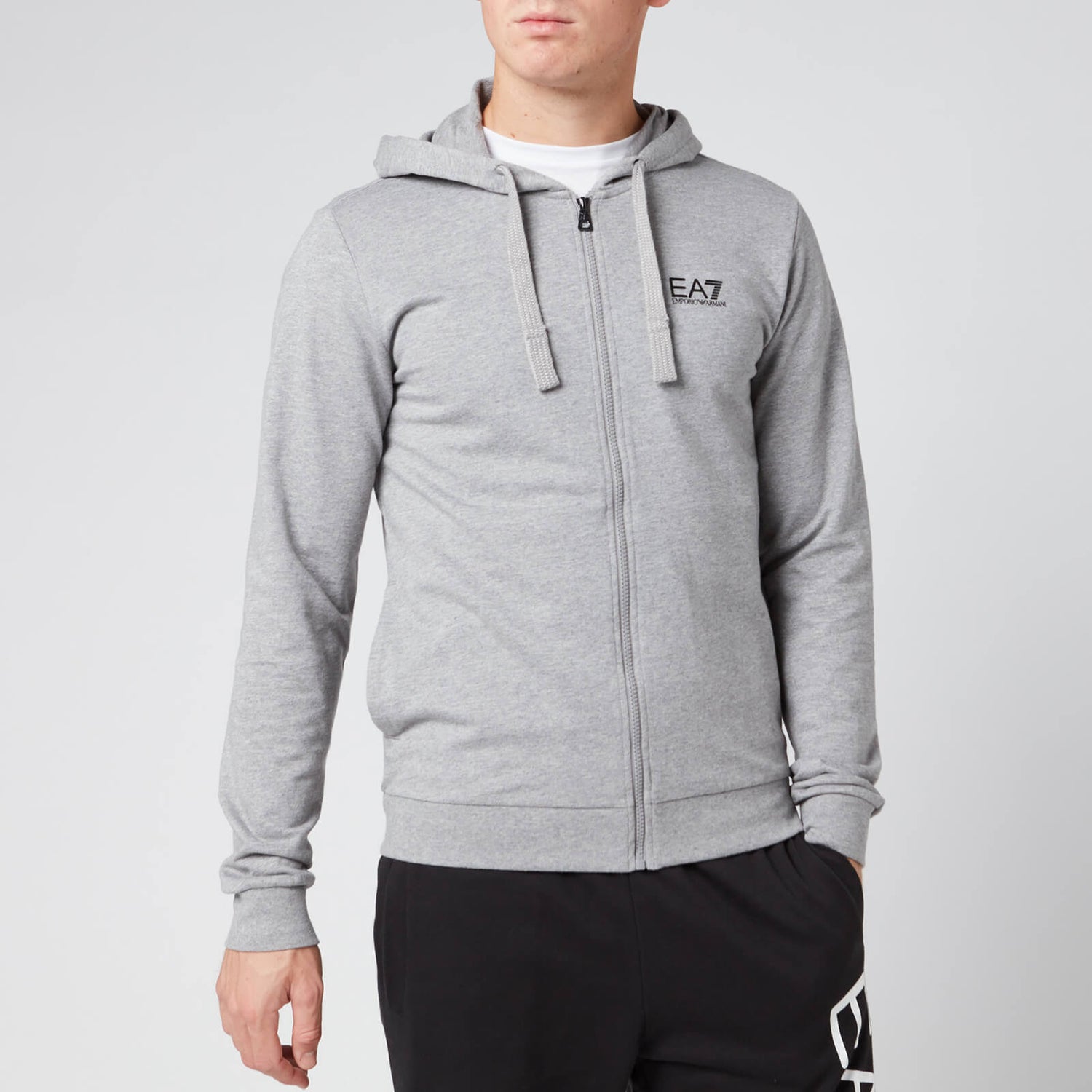 Emporio armani grey hoodie new arrivals