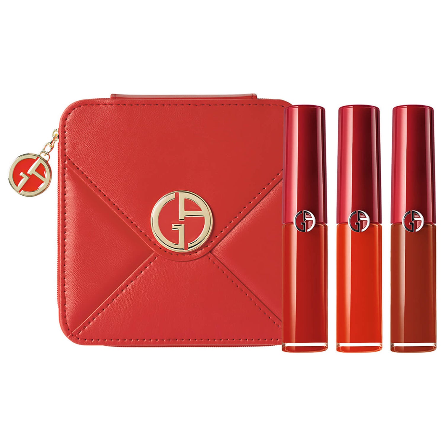 Armani exclusive christmas mini lip and pouch clearance set