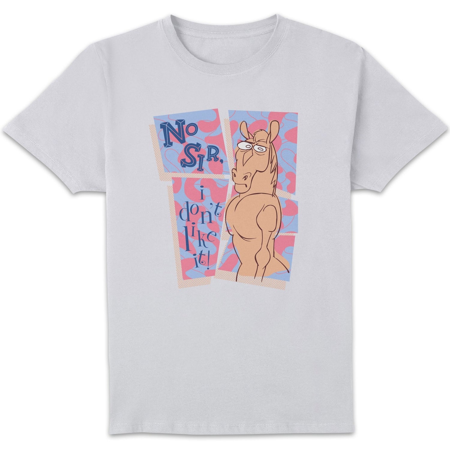 Ren & Stimpy No Sir I Don't Like It! Men's T-Shirt - White