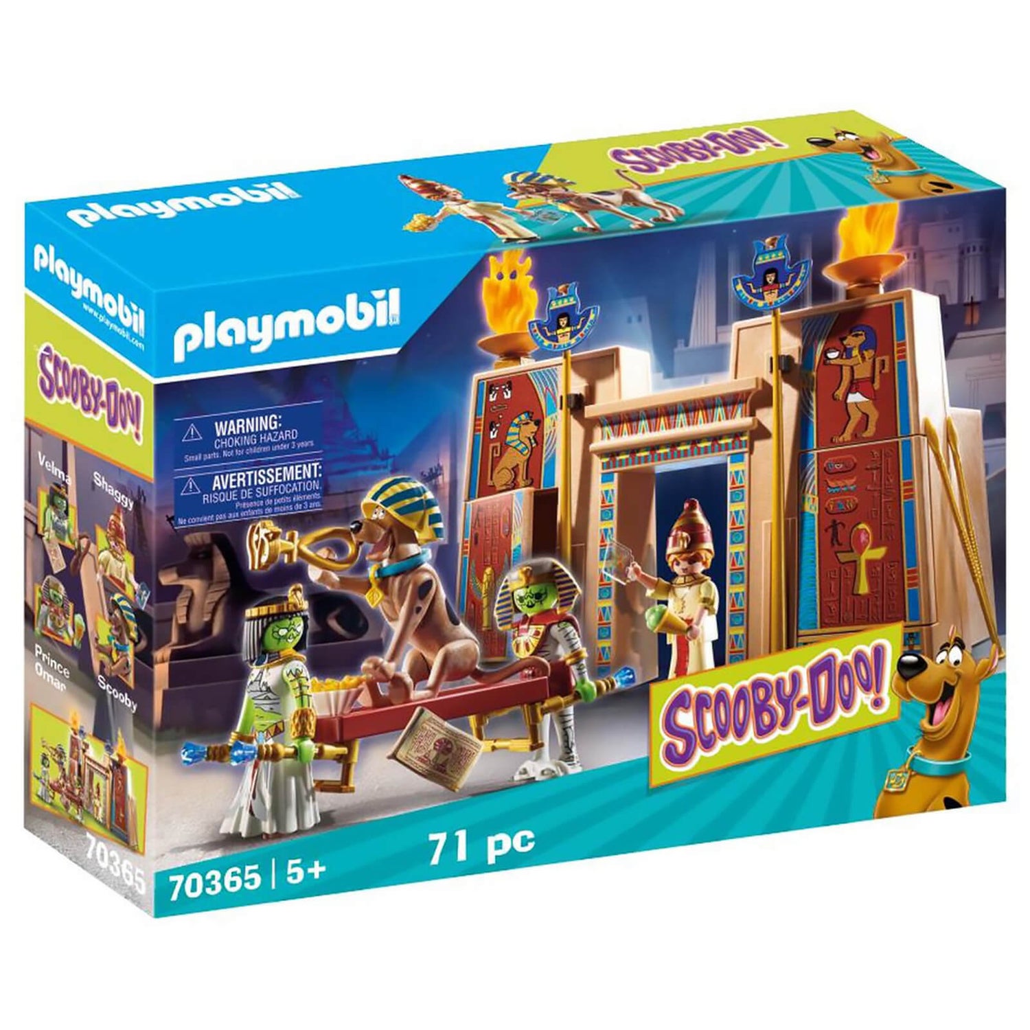 Playmobil Scooby Doo ! SCOOBY-DOO! Histoires en Egypte (70365)
