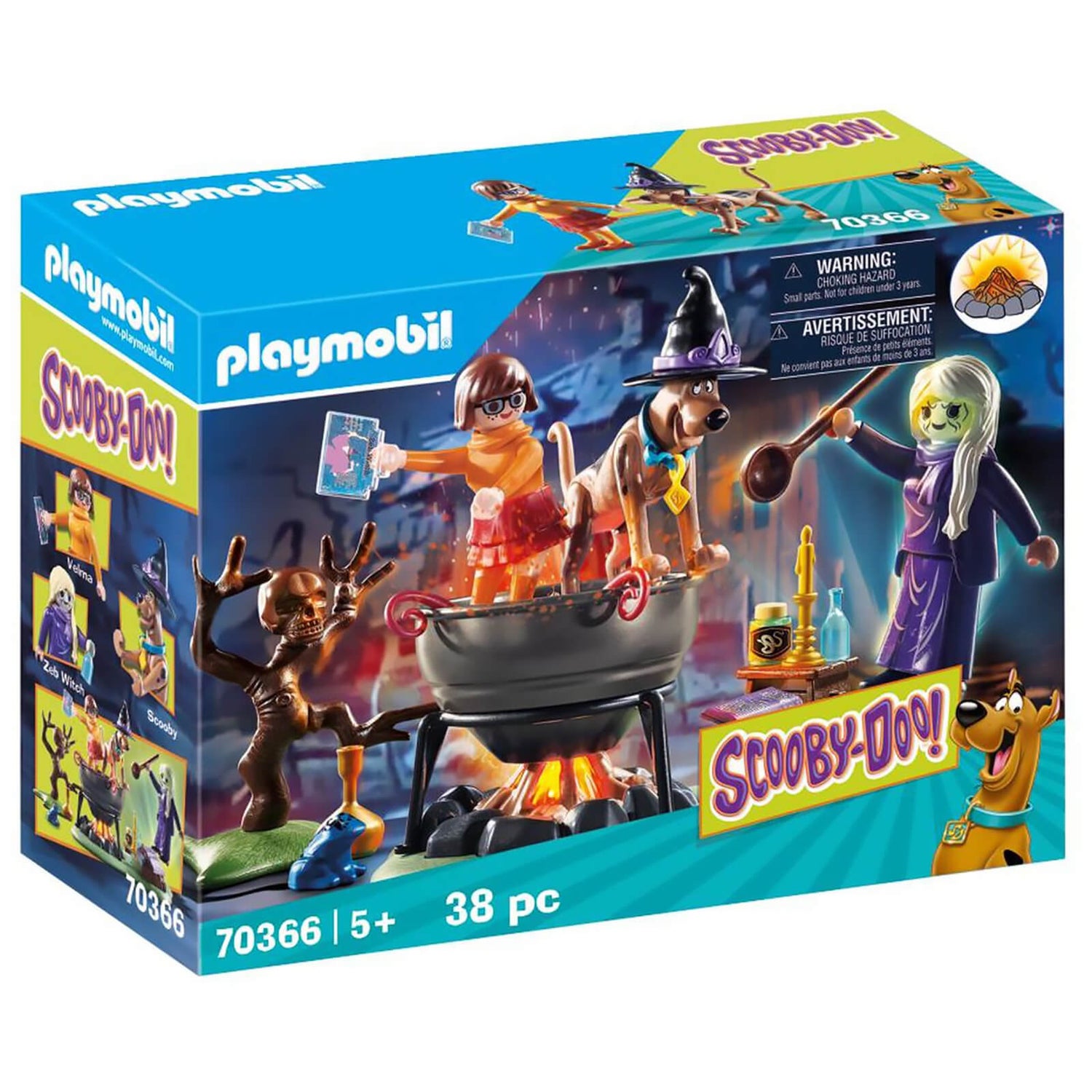 Playmobil Scooby Doo! Adventure in the Witch's Cauldron (70366)