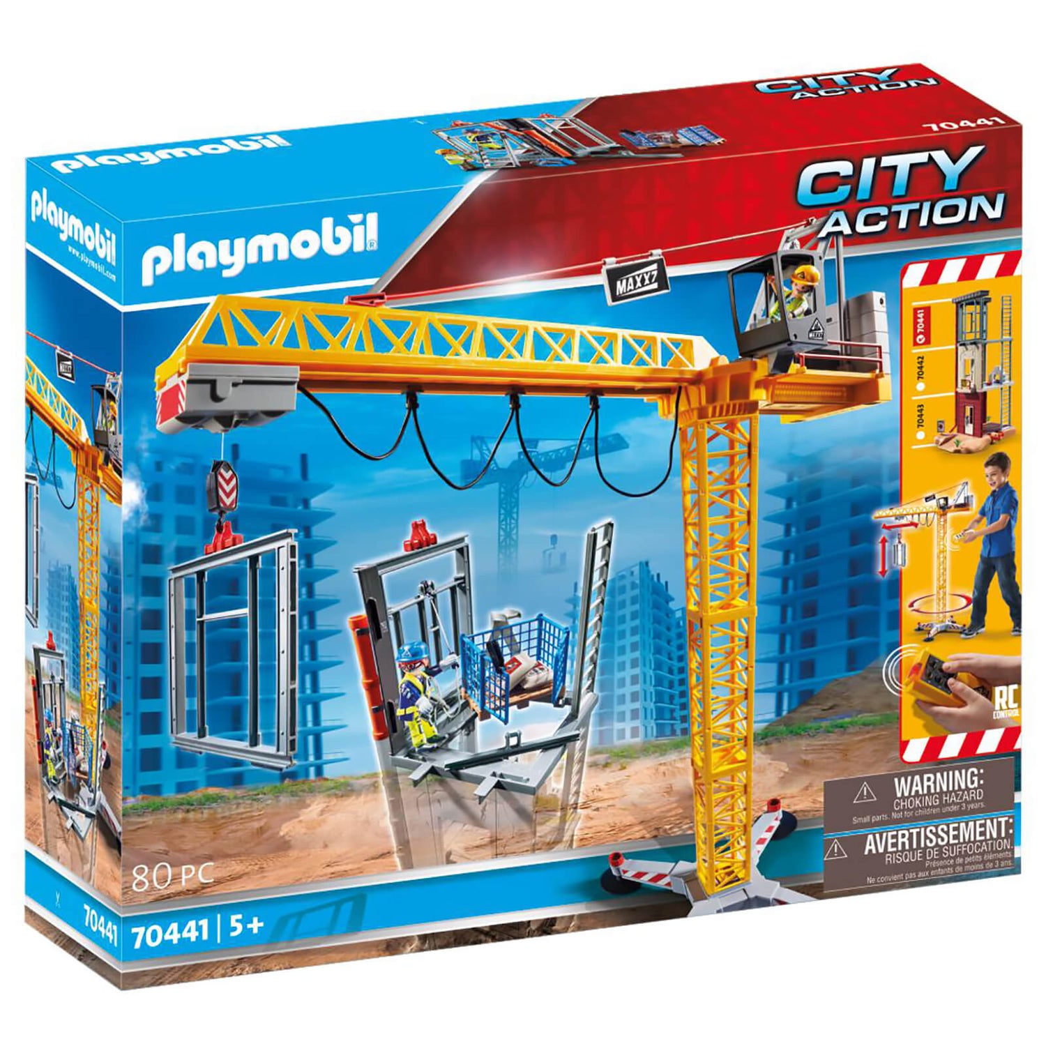 Playmobil city action construction shop