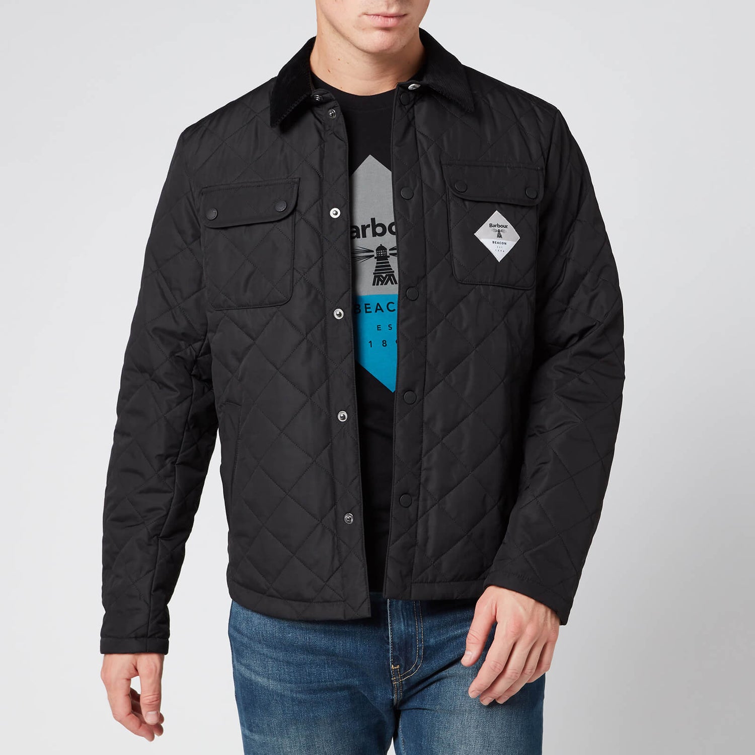 Barbour beacon shop aken quilted jacket