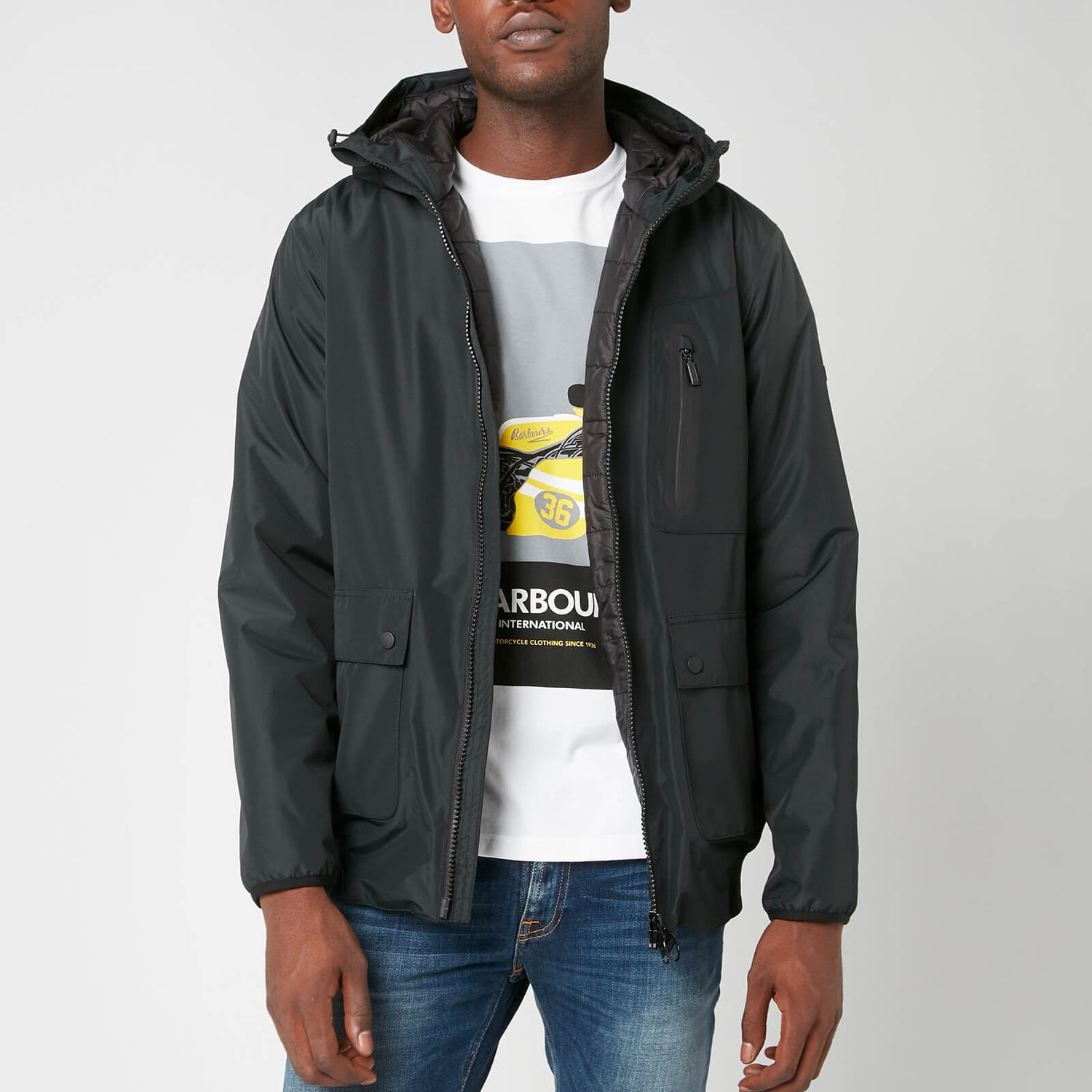 Barbour international lane deals jacket