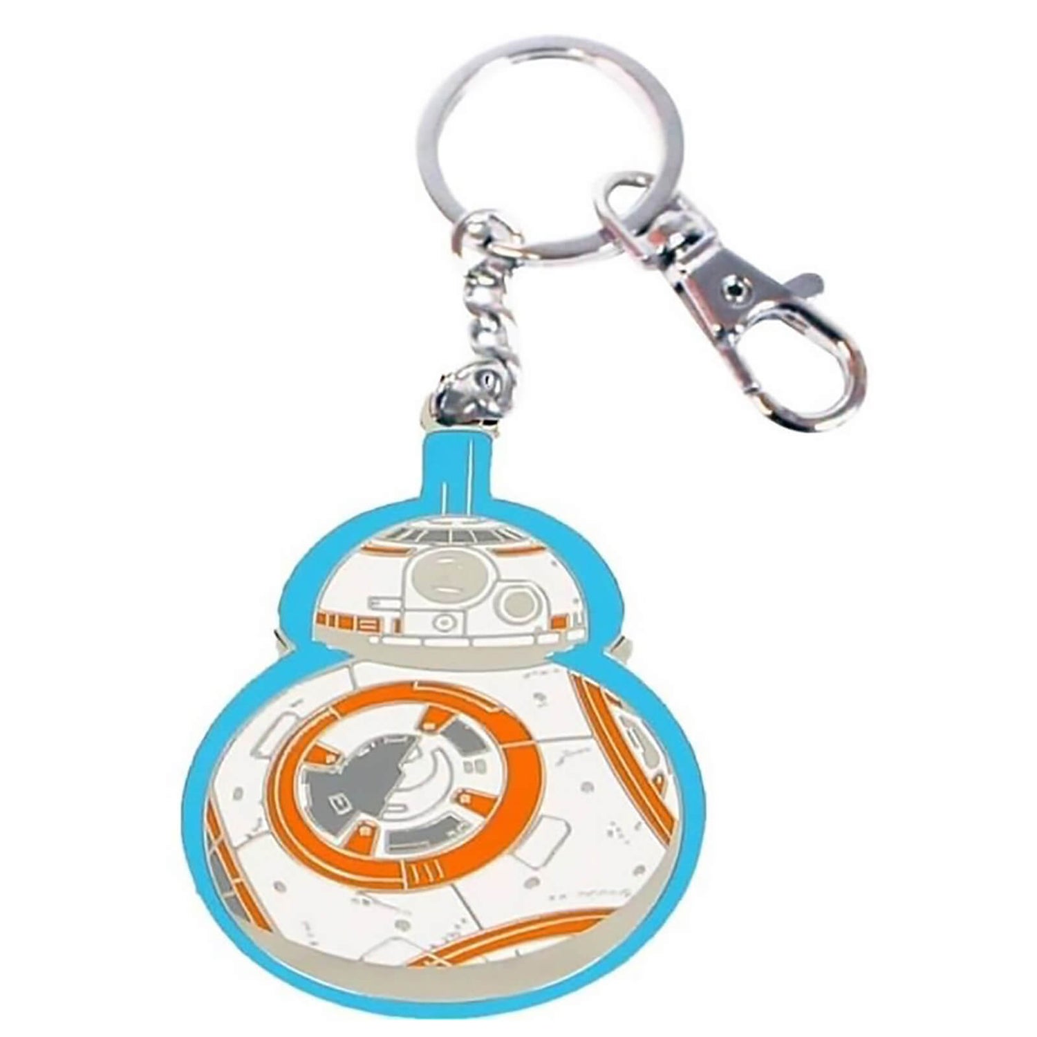 Star Wars Keychain BB 8 Blue Edge Metal E7