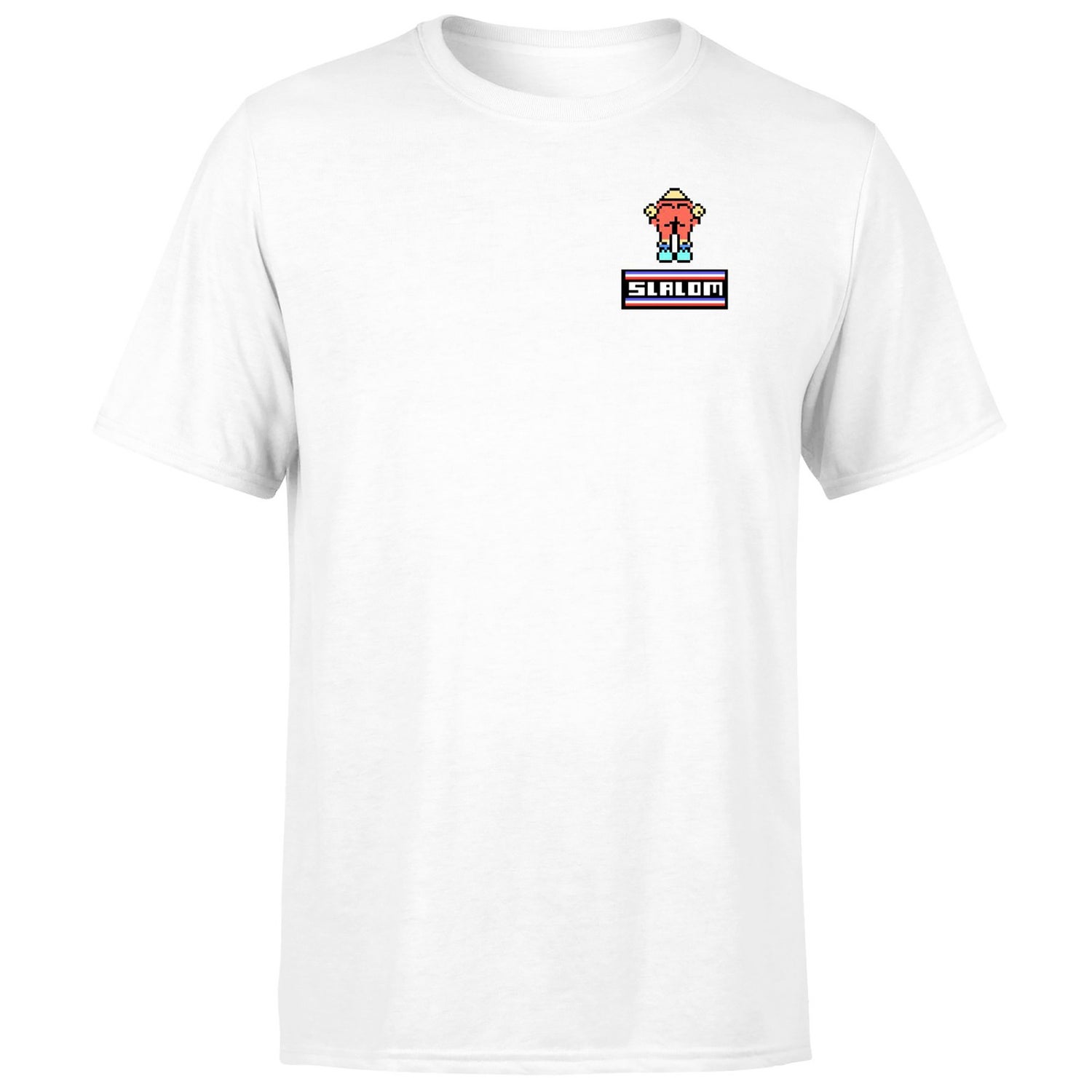 Rare All Stars Brand Slalom !!!white/red Ringer!!! Unisex T-Shirt - White