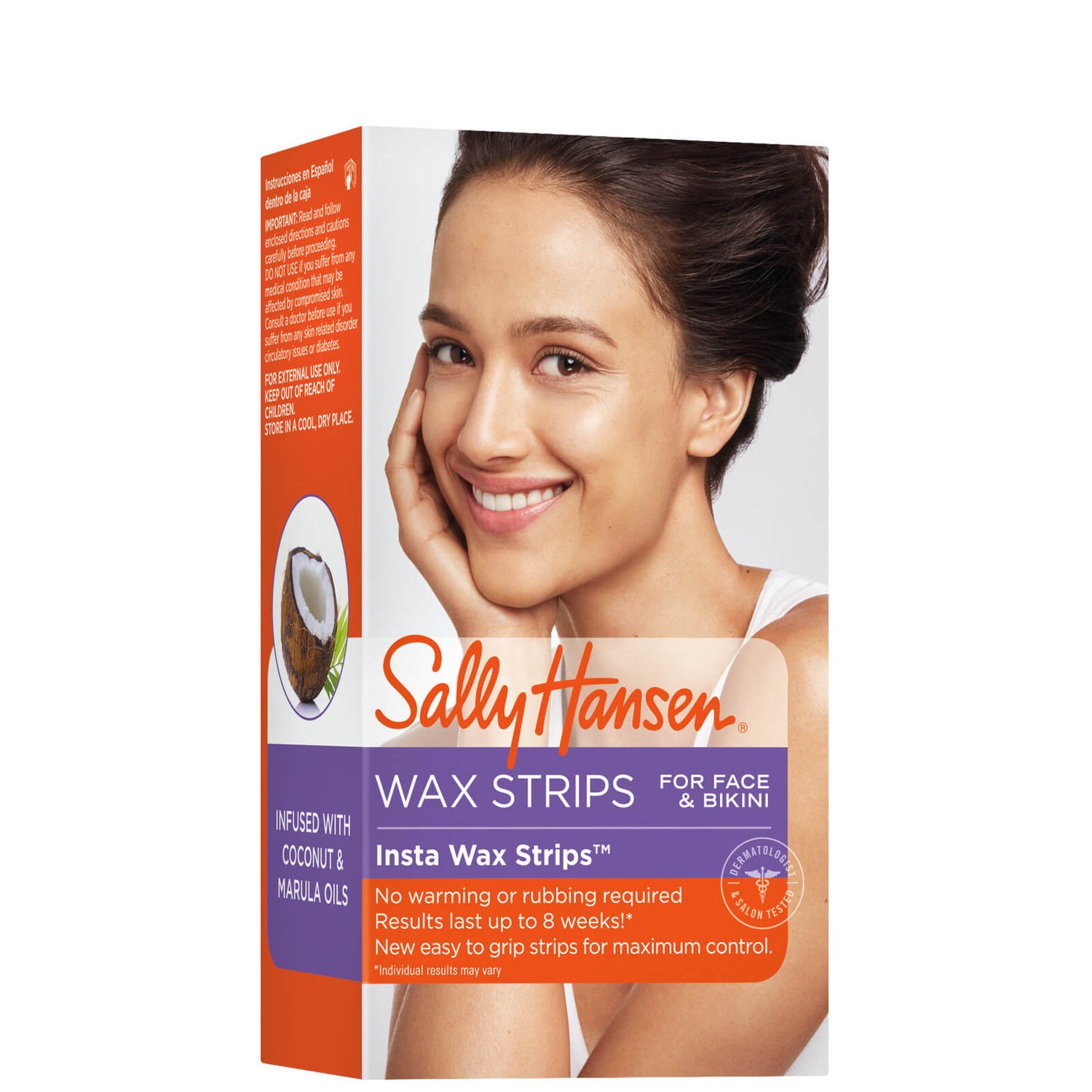 Sally Hansen Insta Wax Strips for Face and Bikini