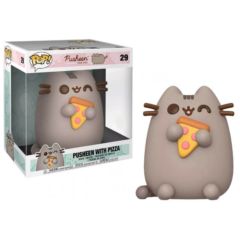 Pusheen with Pizza 10-Inch Funko Pop 