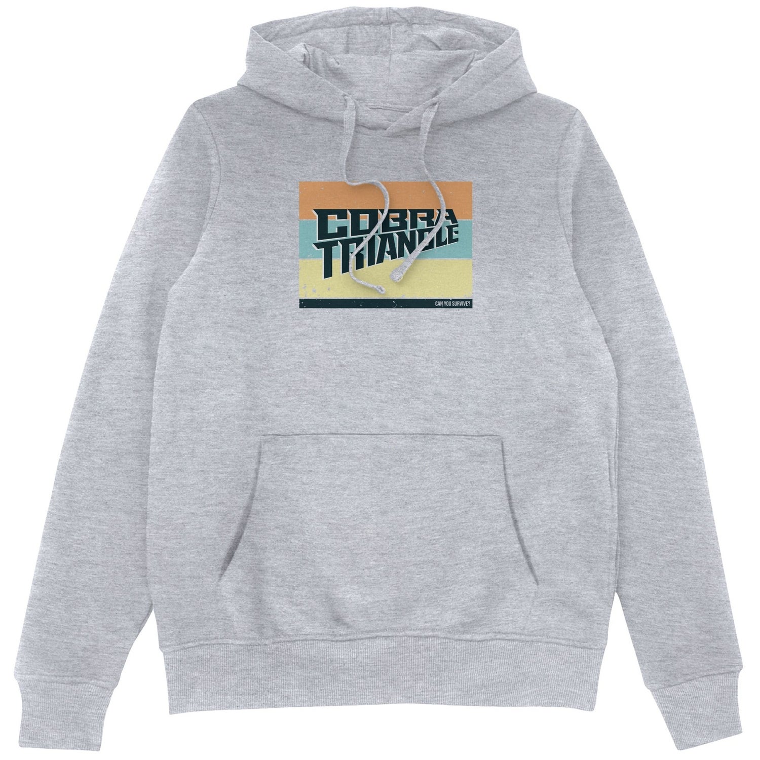 Cobra Triangle Unisex Hoodie - Grey
