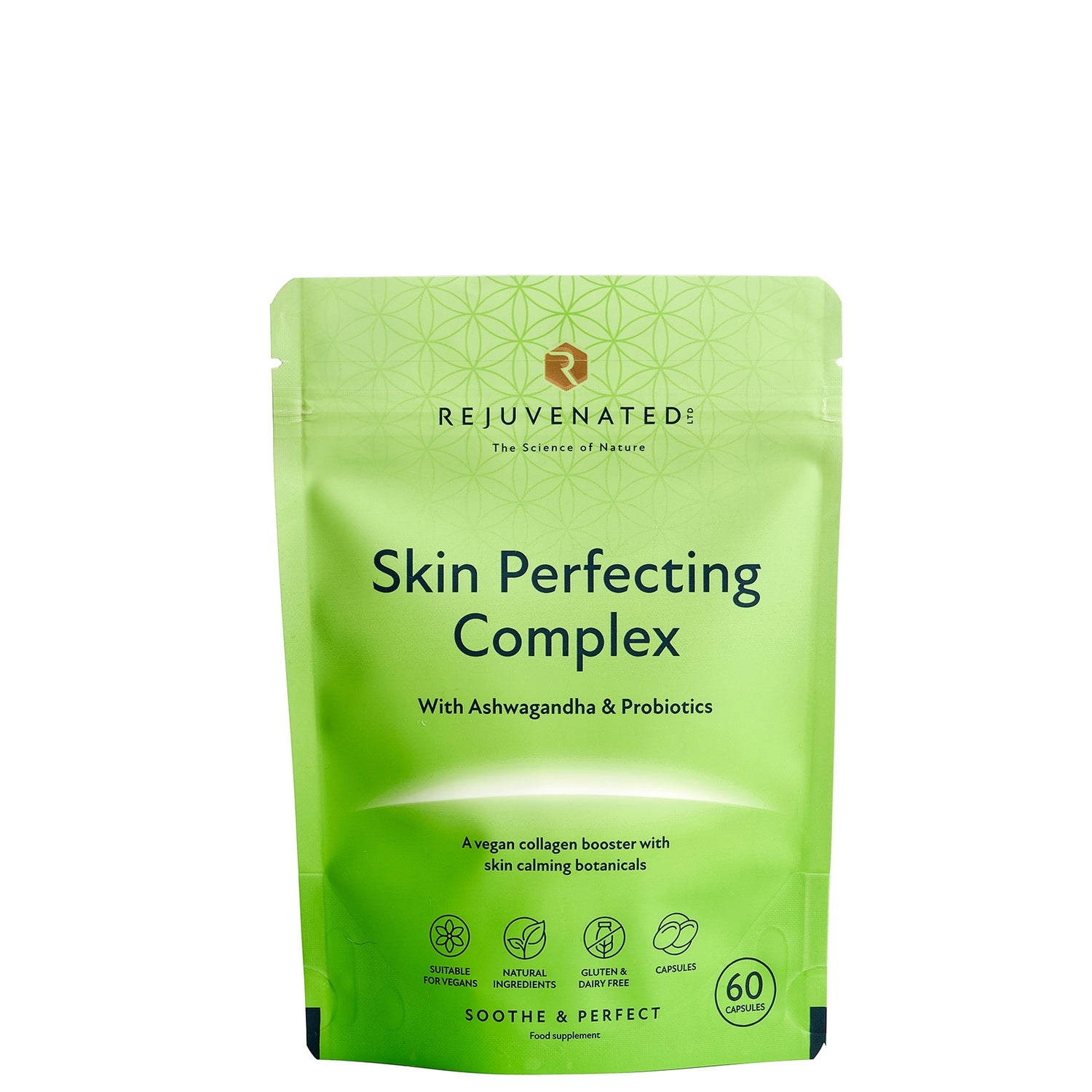 Rejuvenated Ltd Skin Perfecting Complex - 60 Capsules (Worth $34.00)
