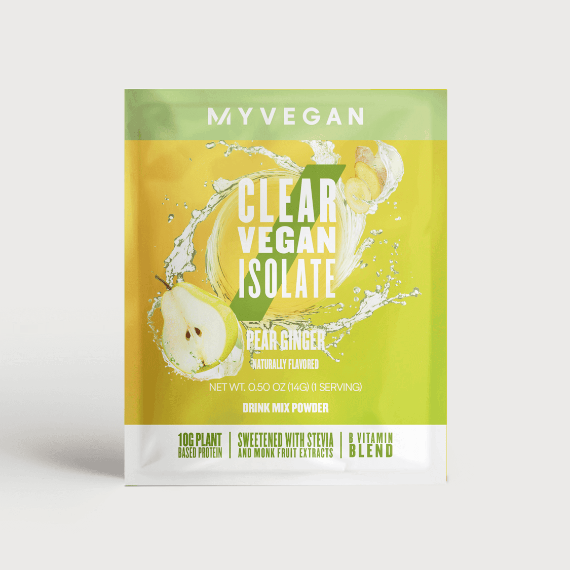 Clear Vegan Isolate - Suco de Proteína Vegana Isolada (Amostra - 1servings - Pear Ginger