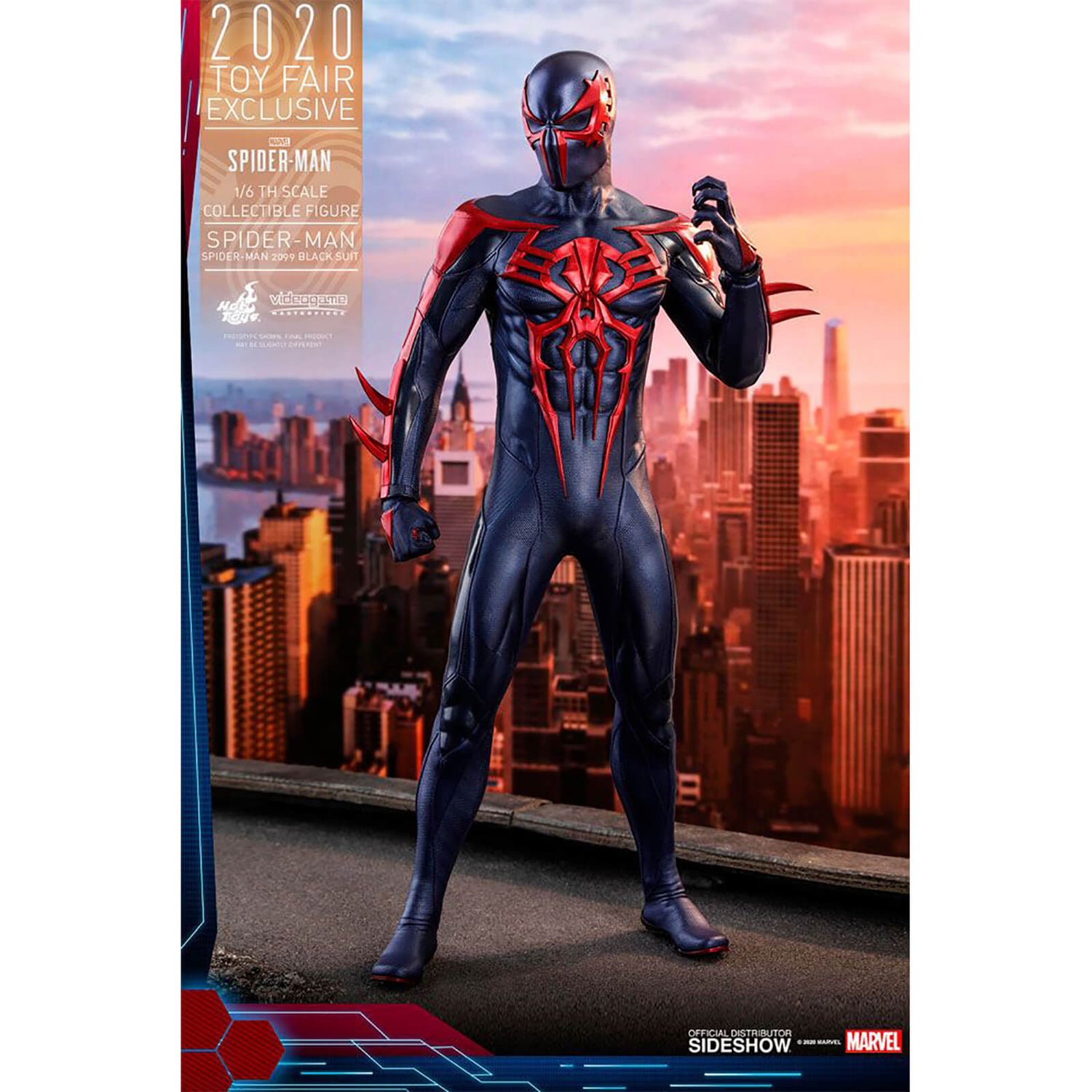 Hot Toys Spider-Man - Figura de acción Spider Man 2099 traje negro edición  exclusiva de la Feria del Juguete Merchandise | Zavvi España