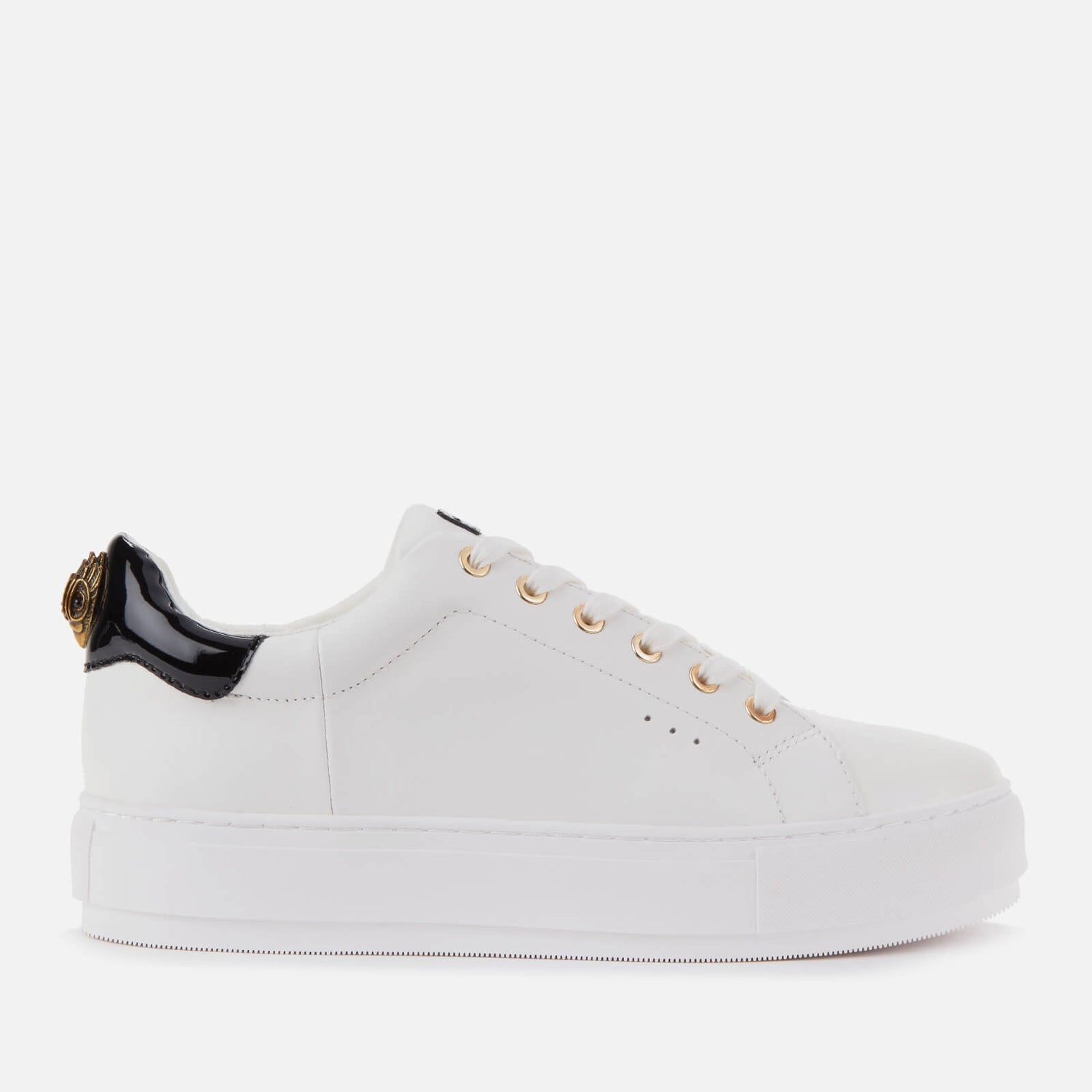 Kurt geiger womens white trainers 2025