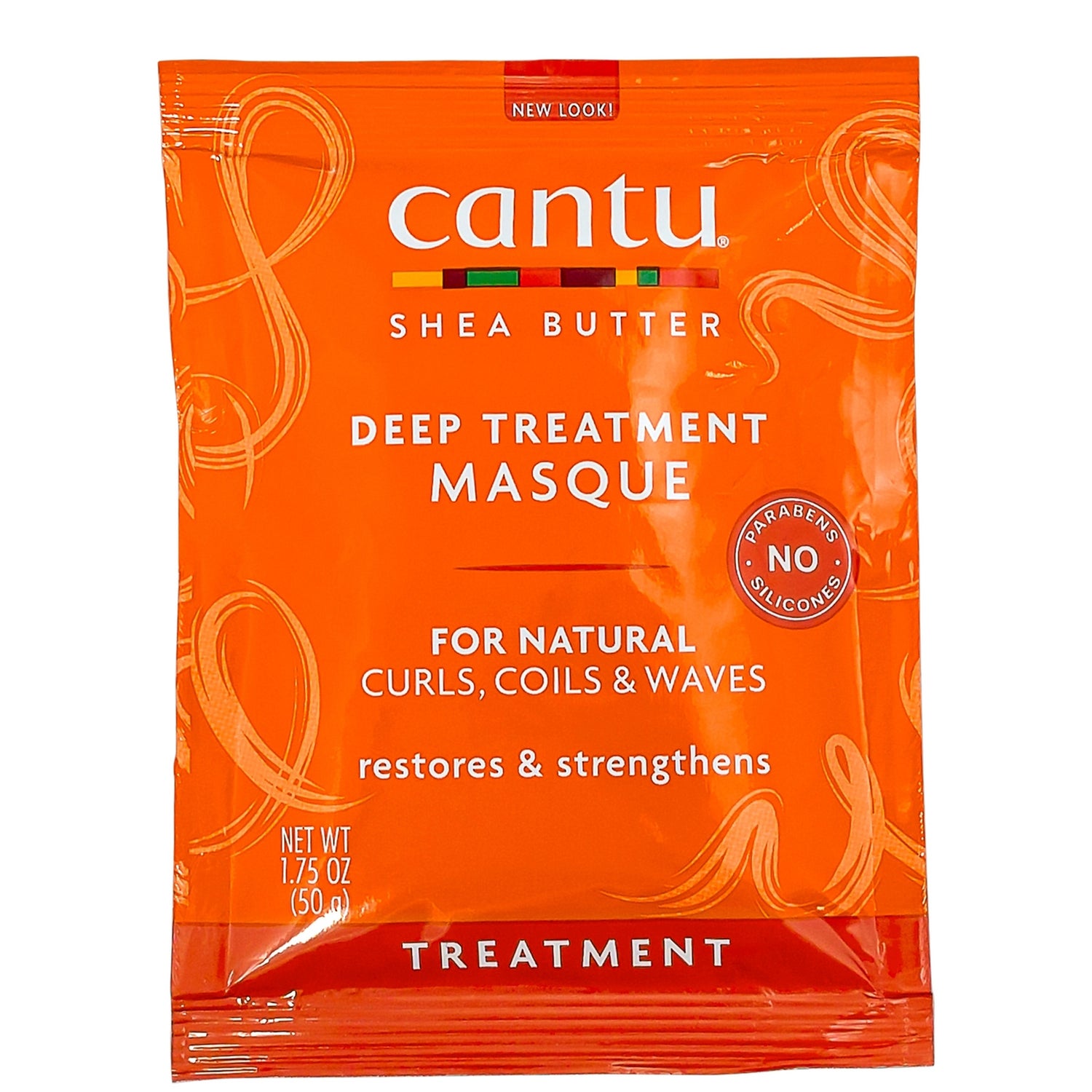 Cantu for Natural Hair Deep Treatment Hair Masque with Shea Butter Sachet 50g