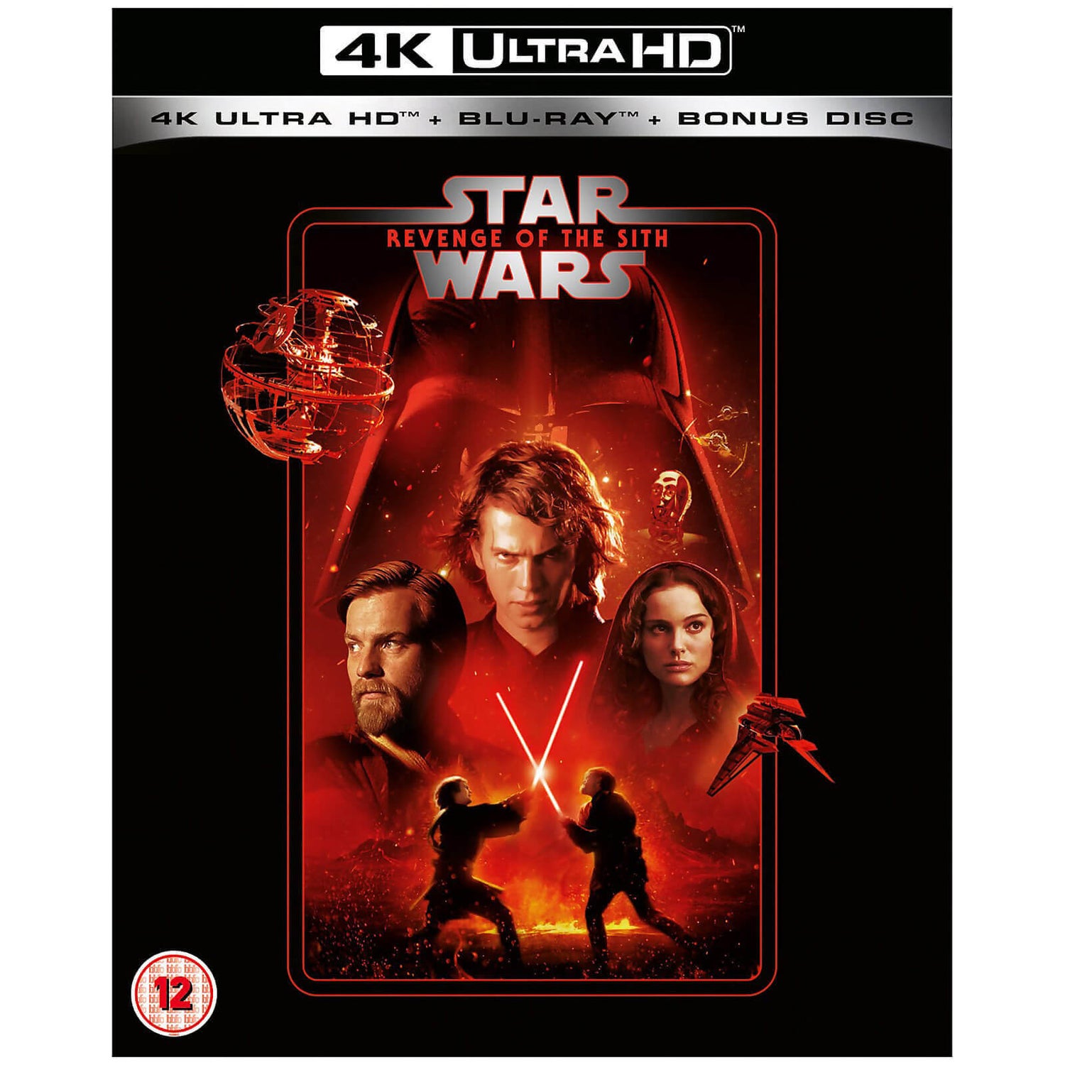 Star Wars - Episode III - Revenge of the Sith - 4K Ultra HD (Includes 2D Blu -ray) 4K - Zavvi UK