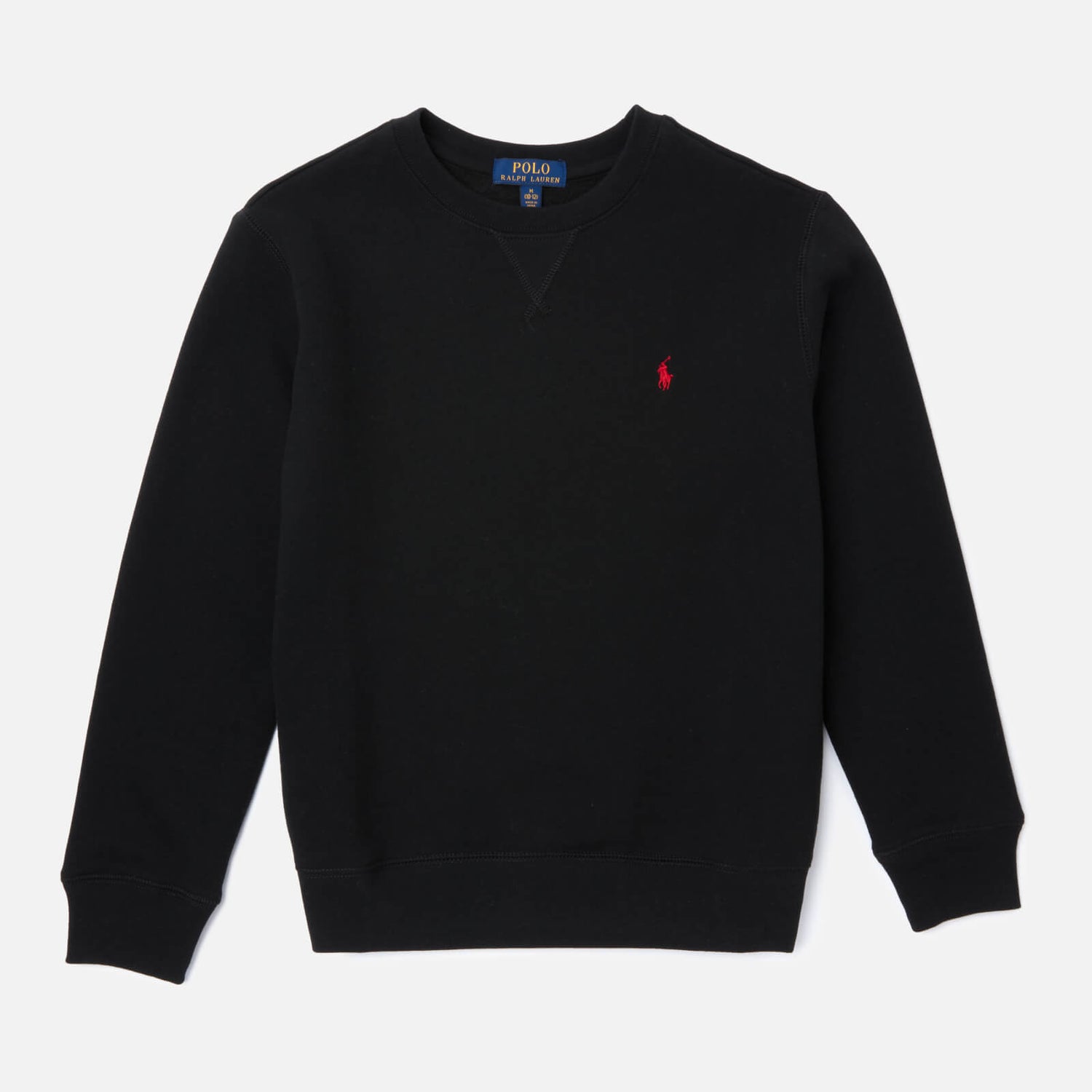 Polo Ralph Lauren Boys' Crew Neck Sweatshirt - Black - 7 Years