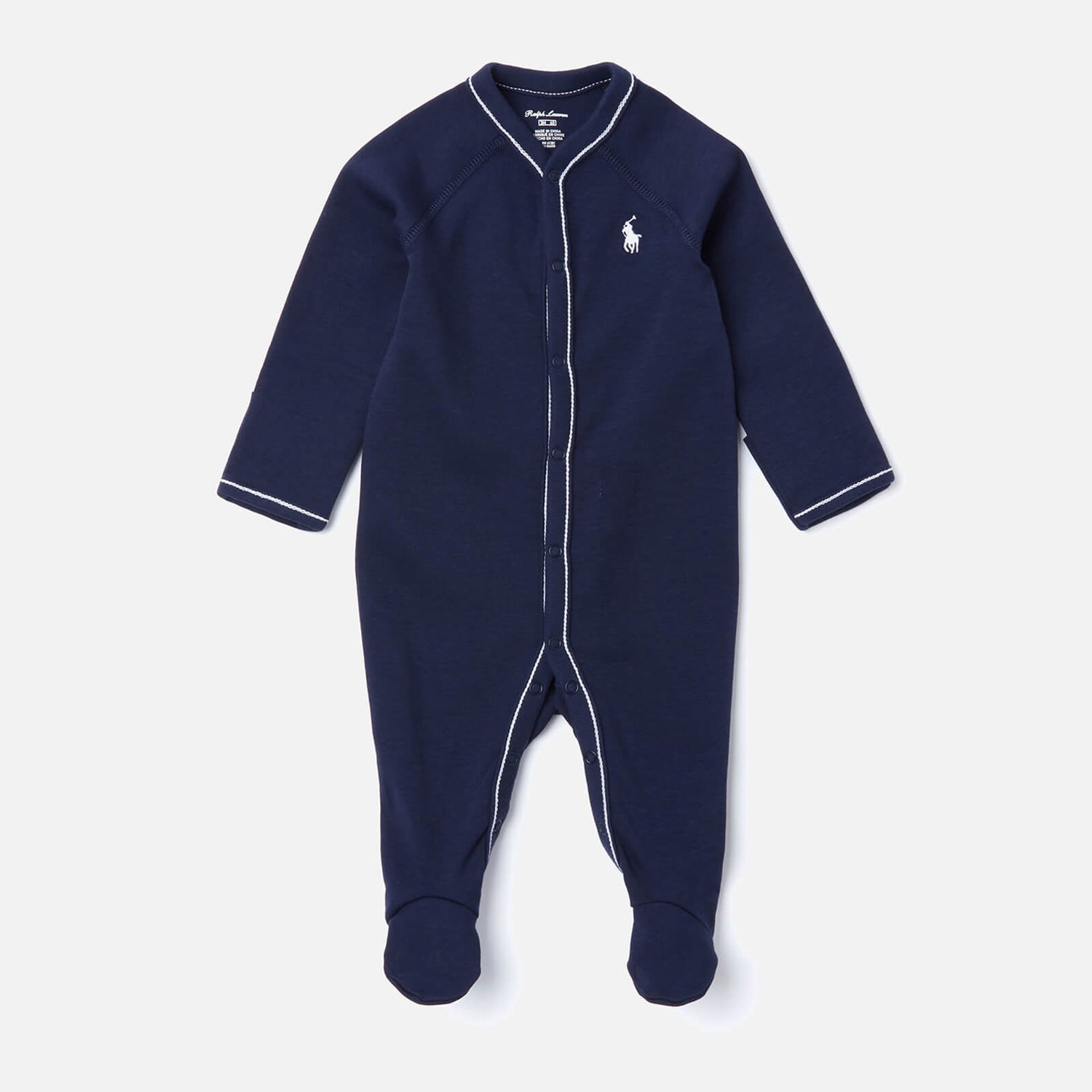Polo Ralph Lauren Babys Sleepsuit - French Navy - 3 Months
