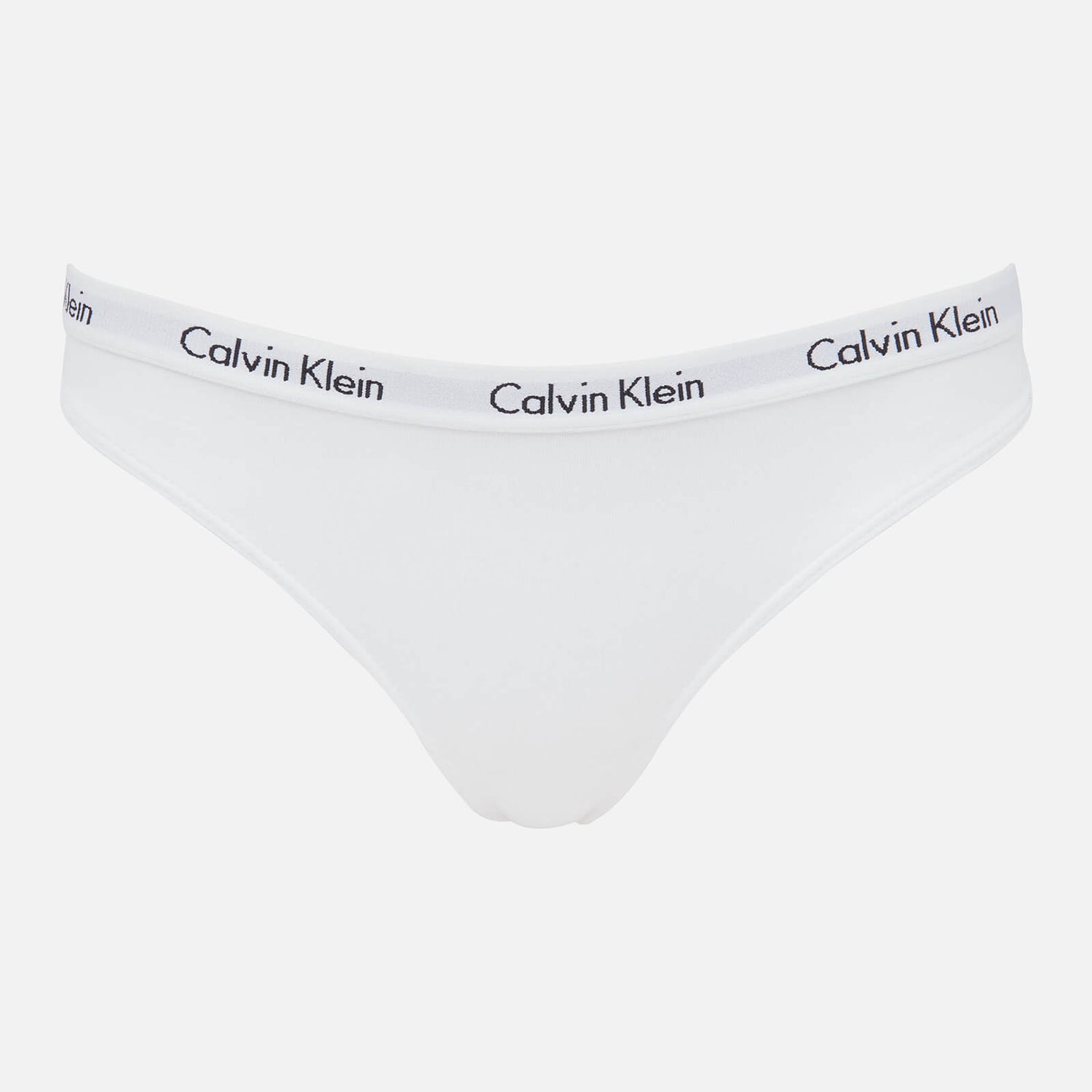 Calvin Klein Women's Core Thong 3 Pack - Multi - L