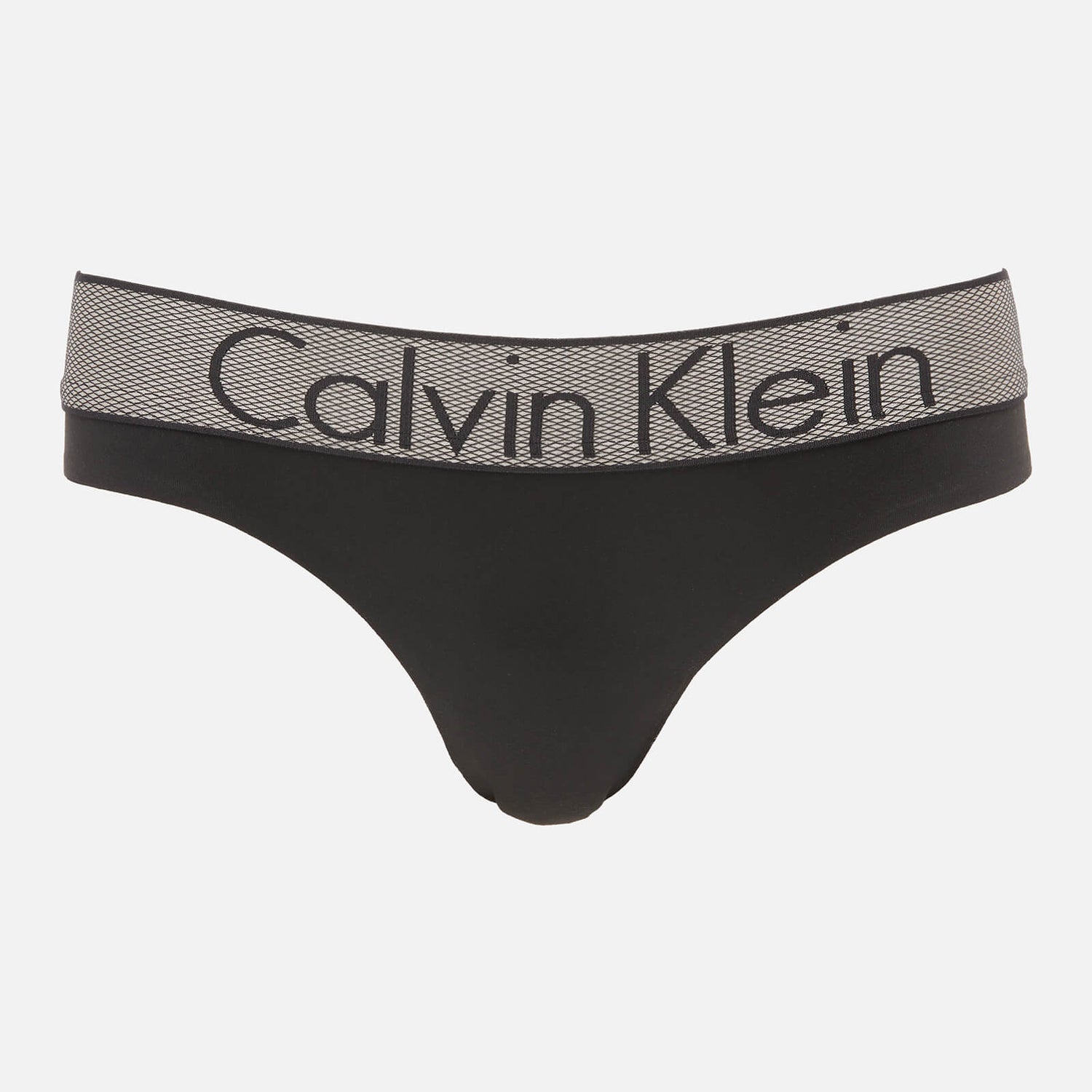 Calvin Klein Women's Logo Bikini Brief - Black
