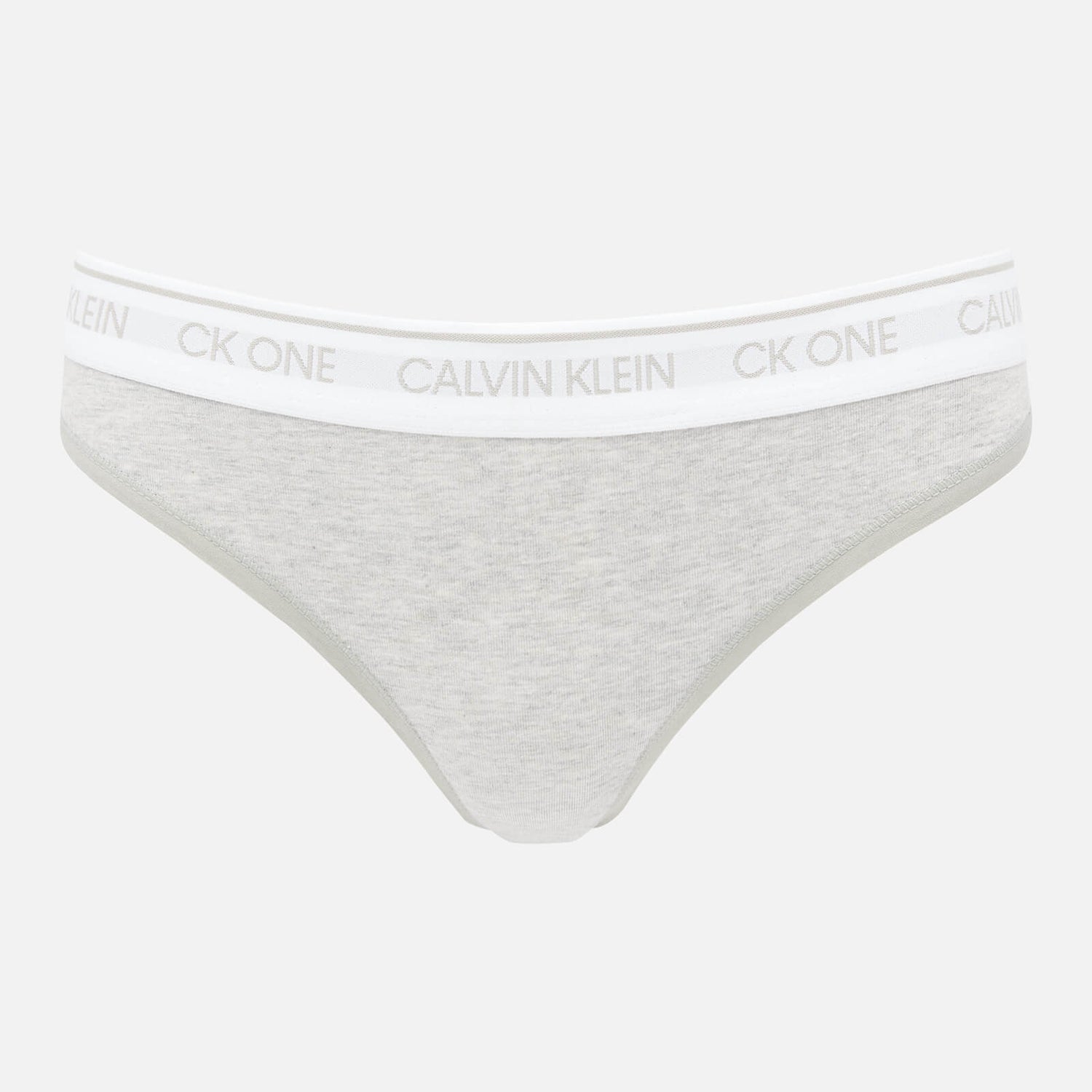 Calvin Klein Women's New Ck One Thong - Grey Heather - XS