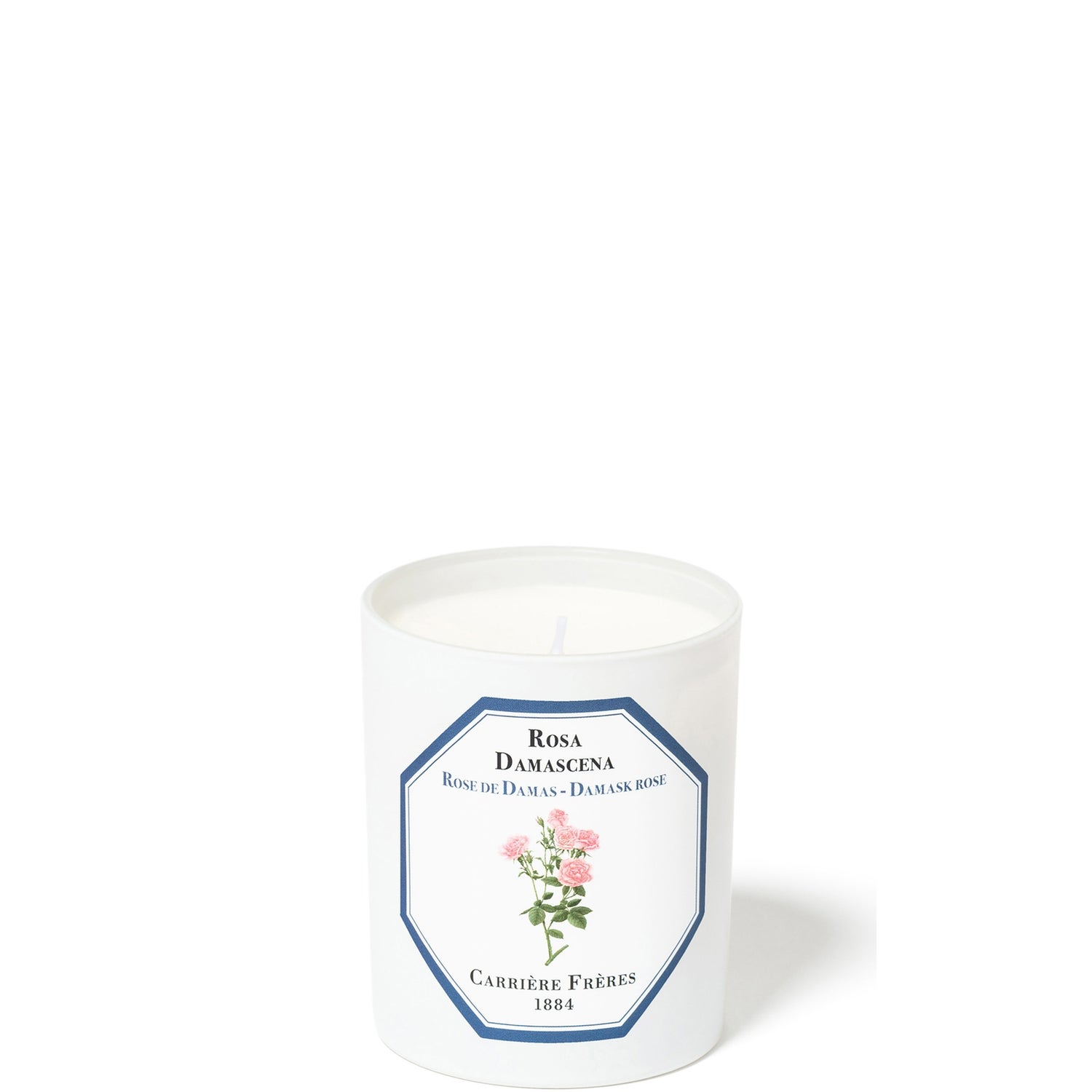 Carrière Frères Scented Candle Damask Rose - Rosa Damascena - 185 g