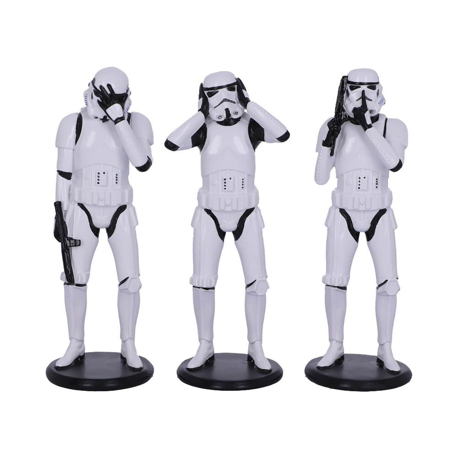 Three Wise Stormtroopers Standing Set