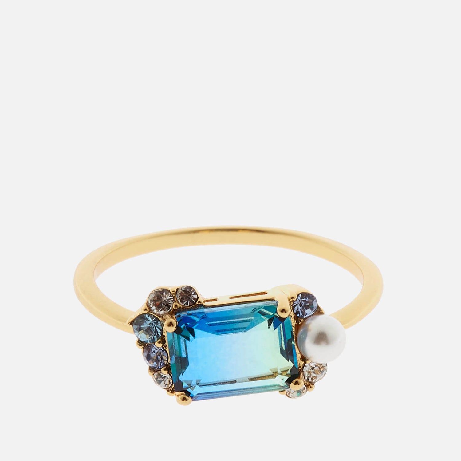 Olivia burton gold ring online