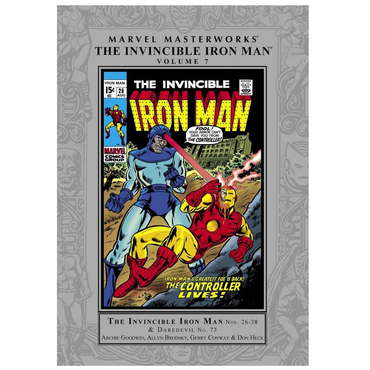 Marvel Invincible Iron Man Volume 7 : Marvel Masterworks Roman graphique Relié