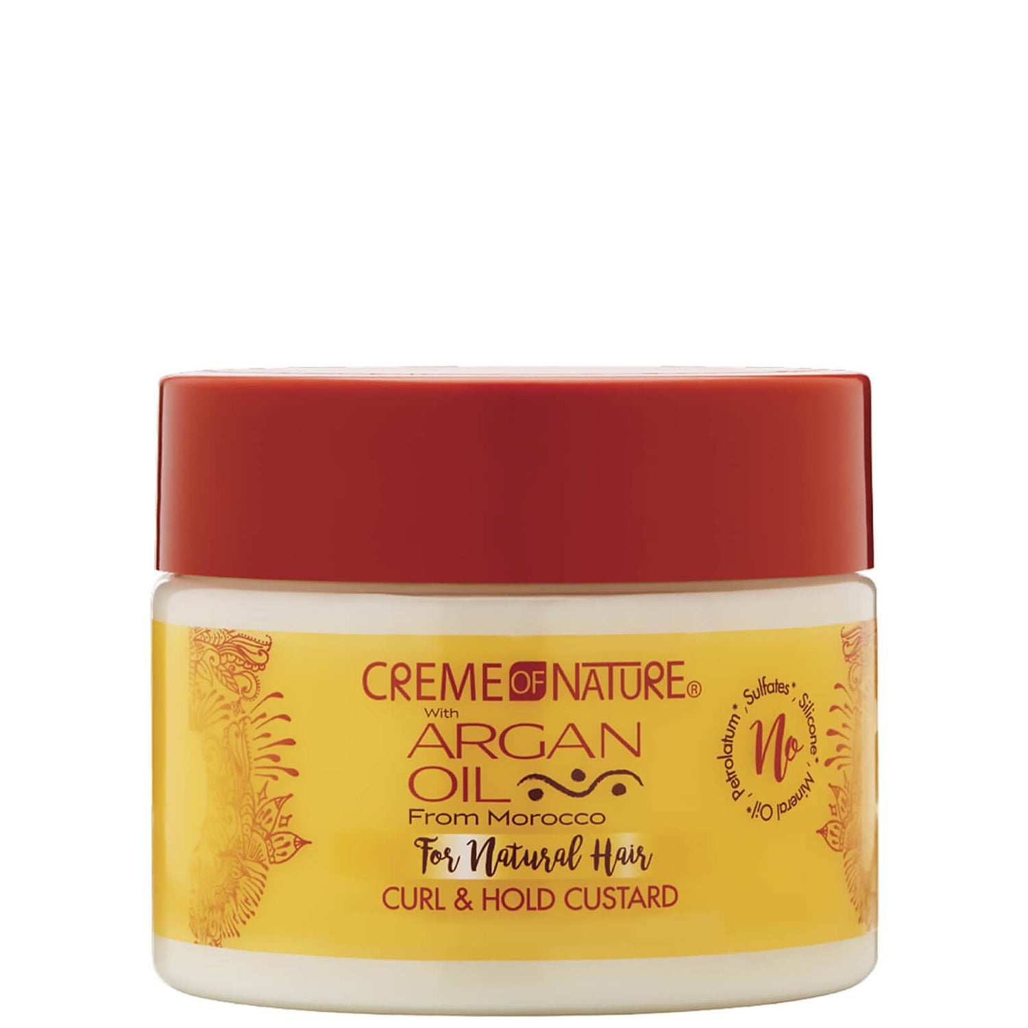 Crème of Nature Argan Oil Curl & Hold Custard Jelly 313ml