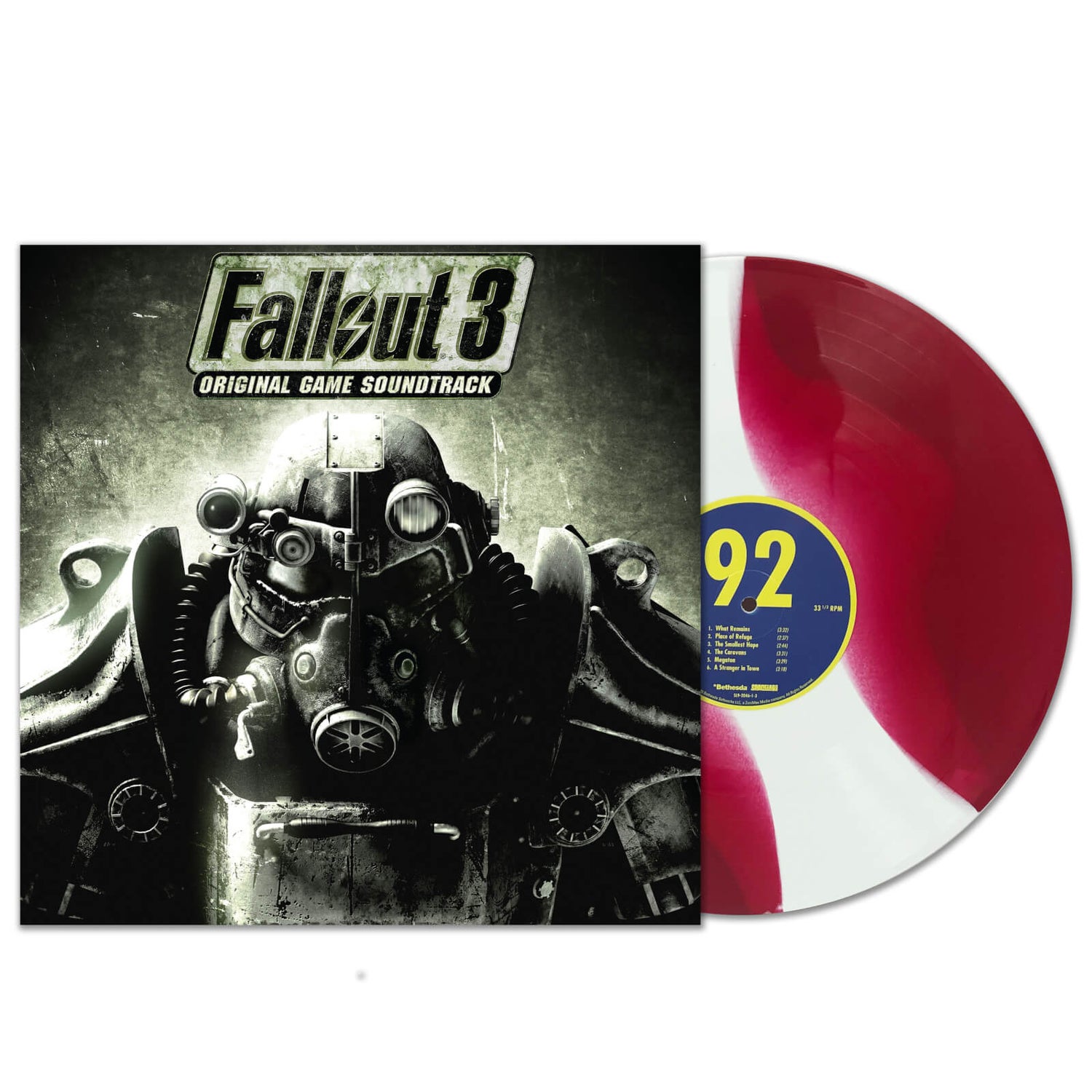 Cola'　Colour　Fallout　3:　Exclusive　Vinyl　Original　Zavvi　Game　Soundtrack　Merchandise　Zavvi　'Nuka　Edition　Limited　SE